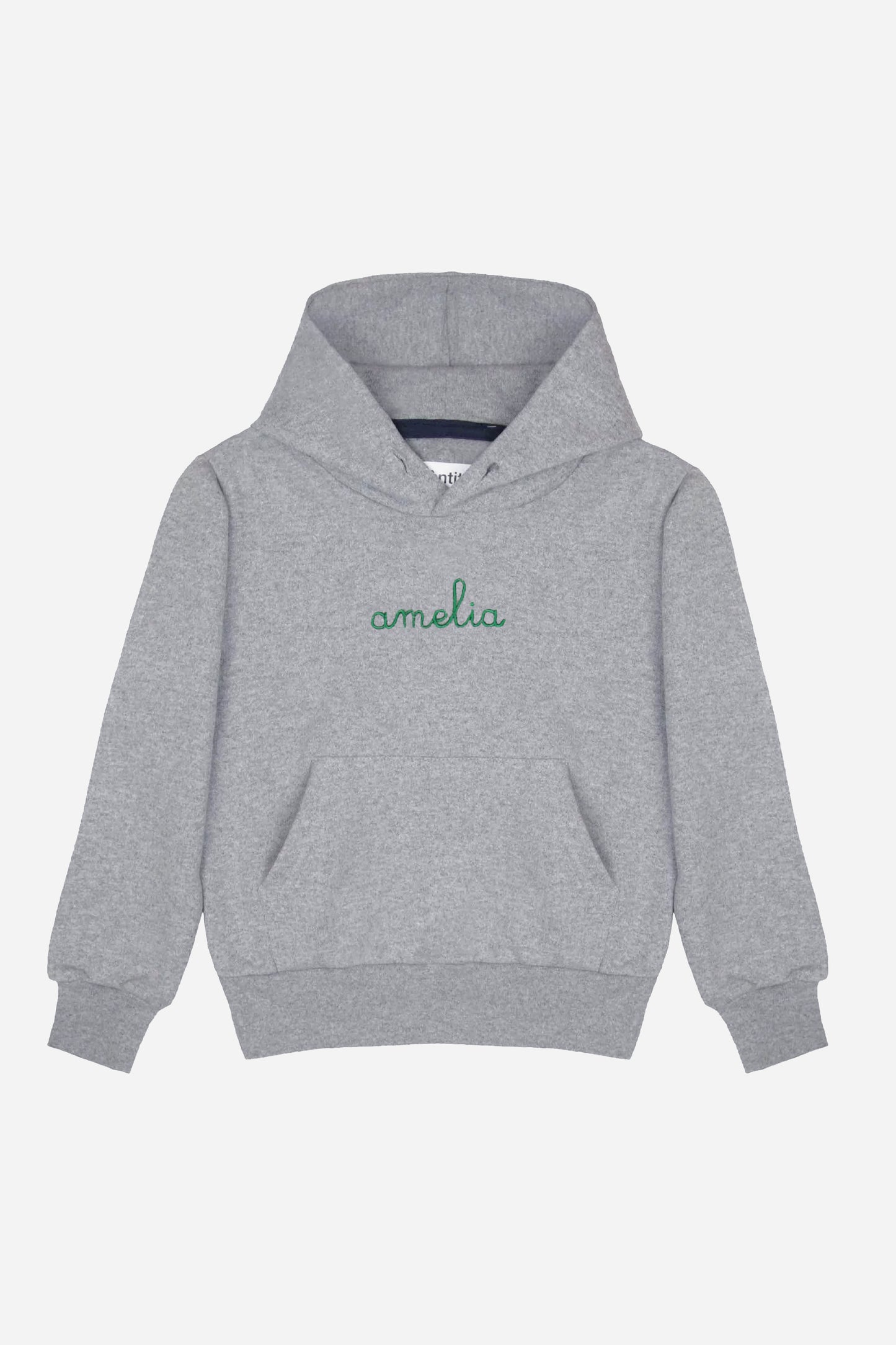 Felpa con Cappuccio Kids - Grigio