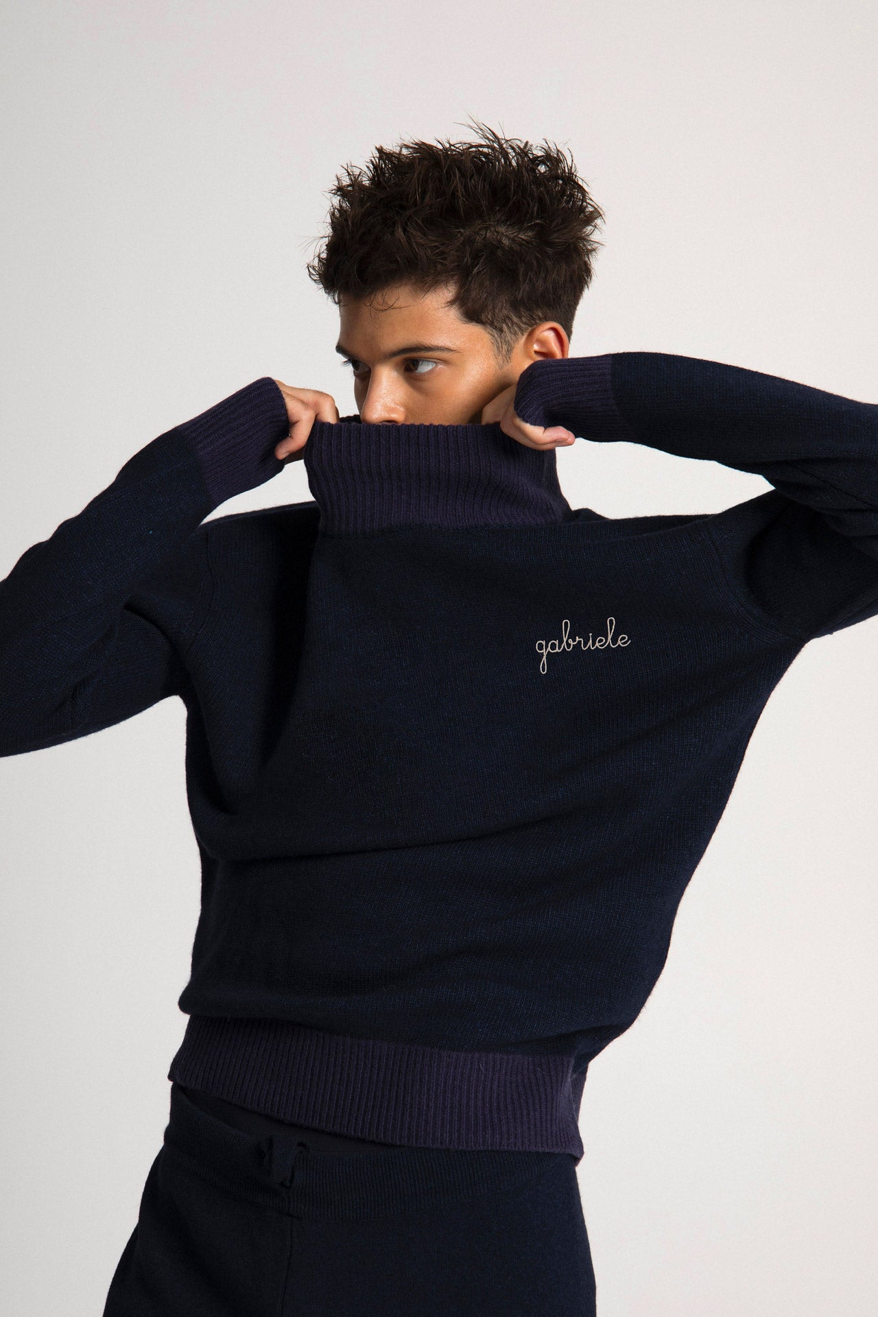 Cornell Turtleneck - Prussia Blue