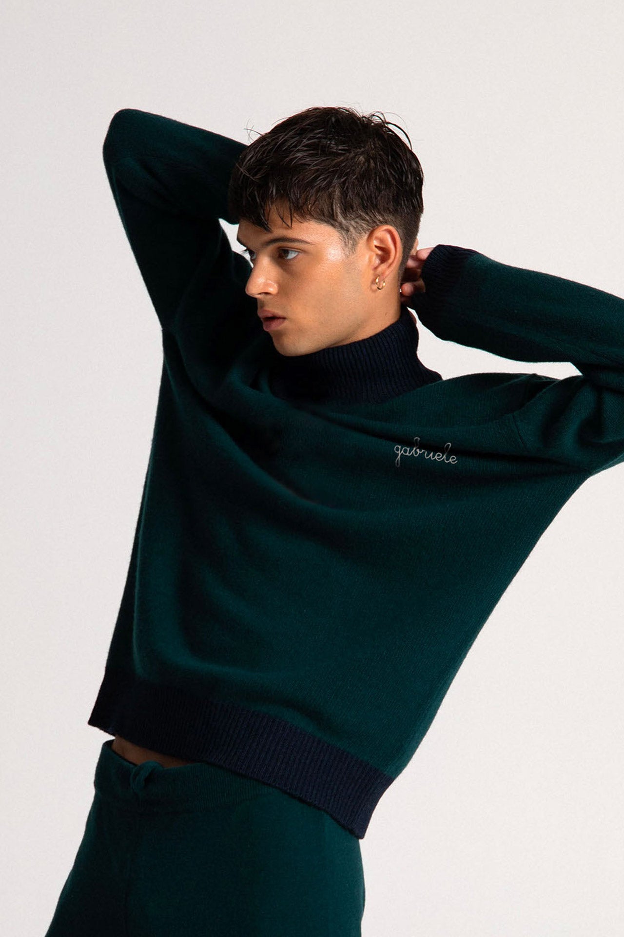 Cornell Turtleneck - Bottle Green