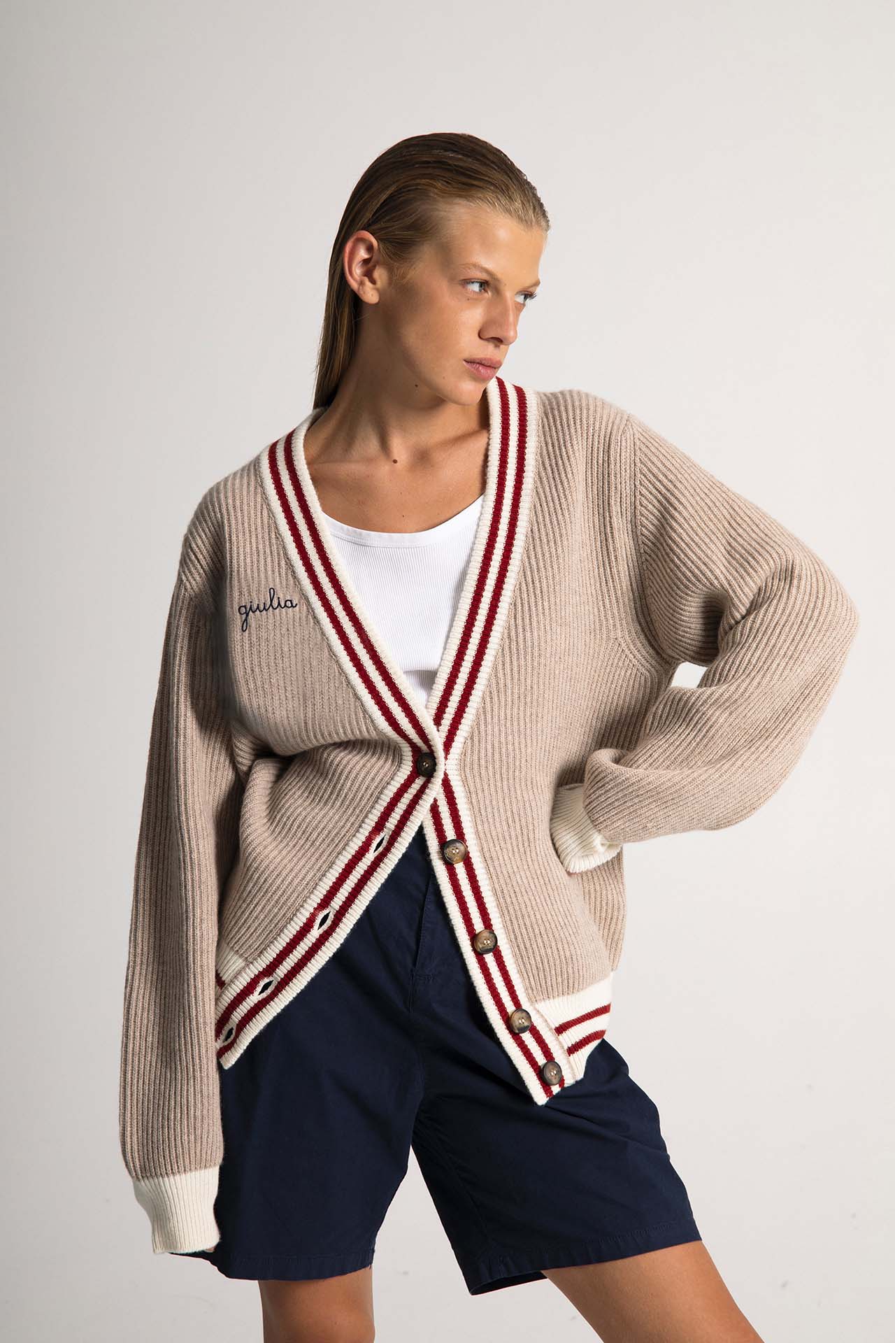 Stanford Cardigan - Natural