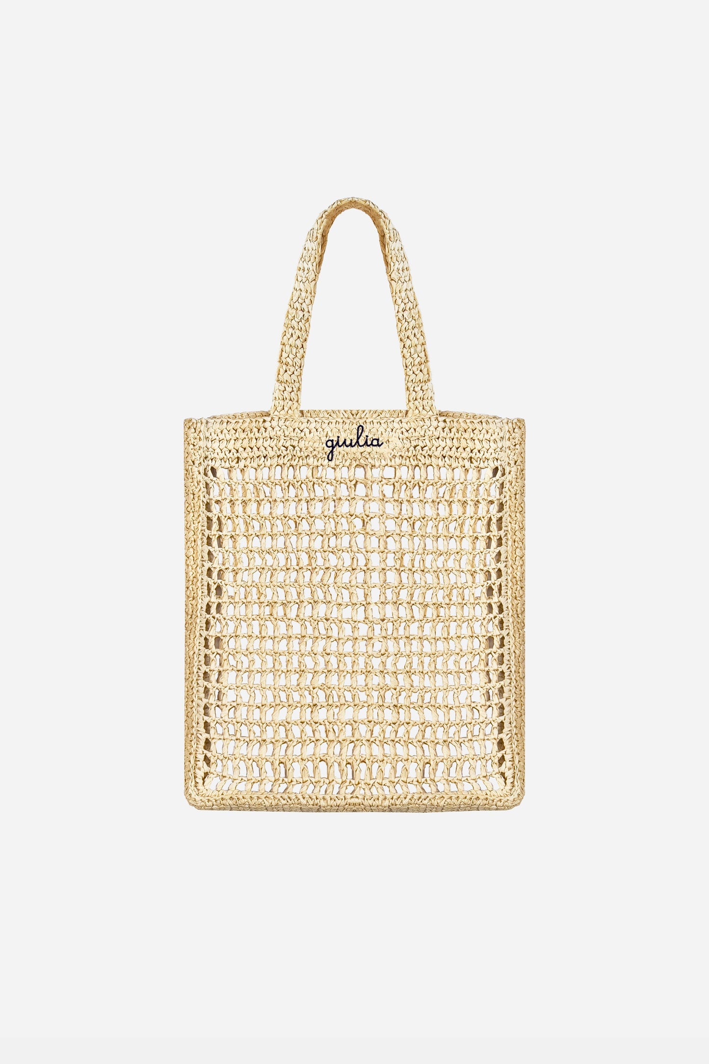 Borsa Tote in Rafia - Naturale