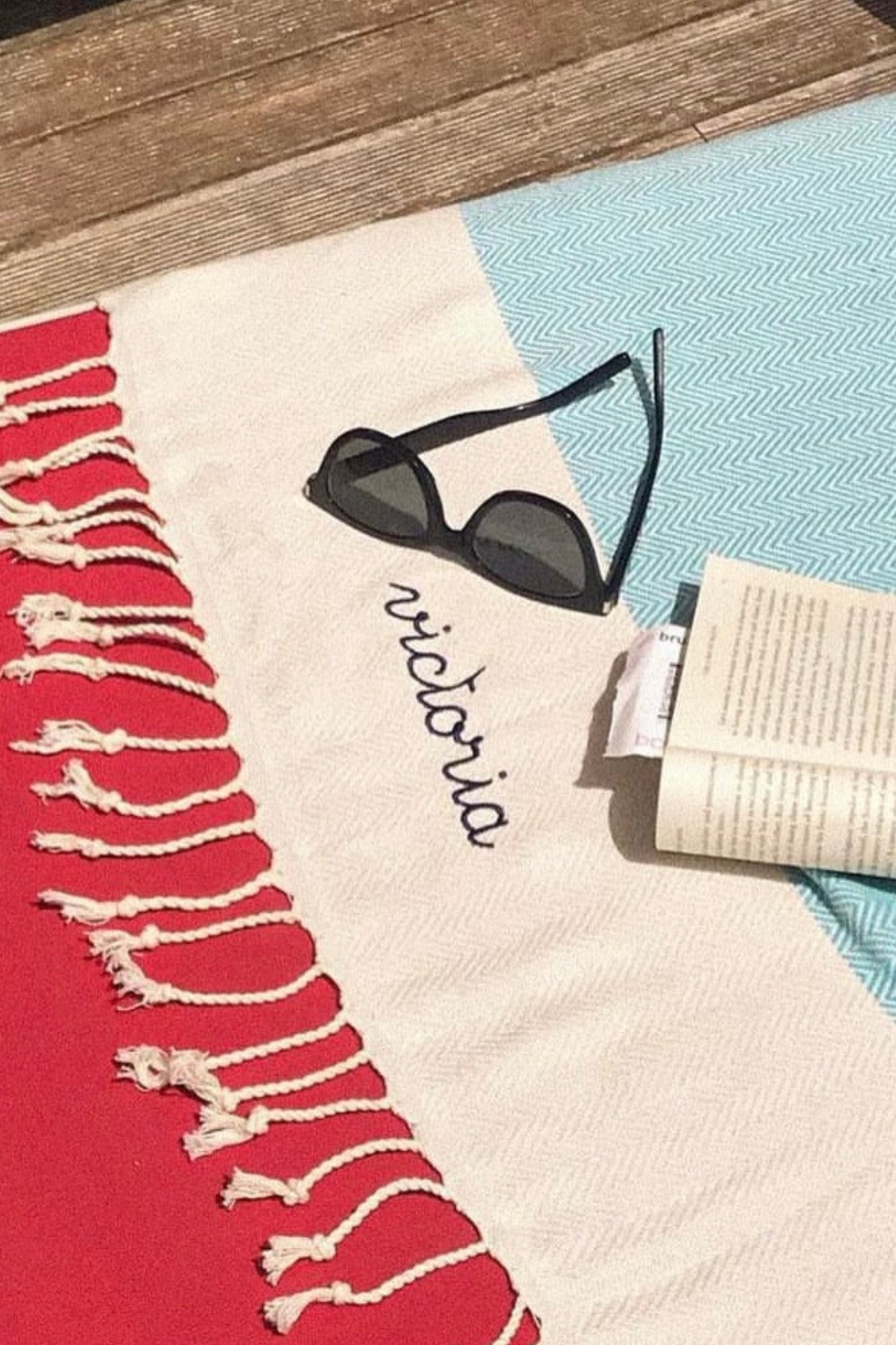 Telo Mare in Cotone - Azzurro