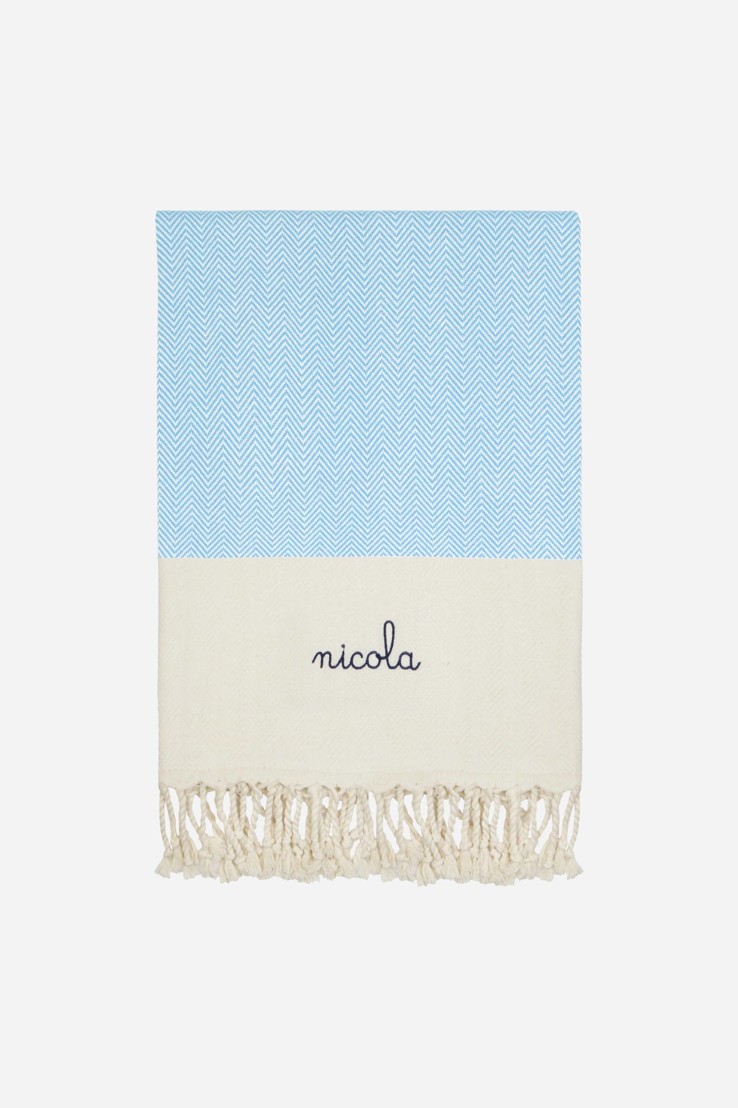 Telo Mare in Cotone - Azzurro