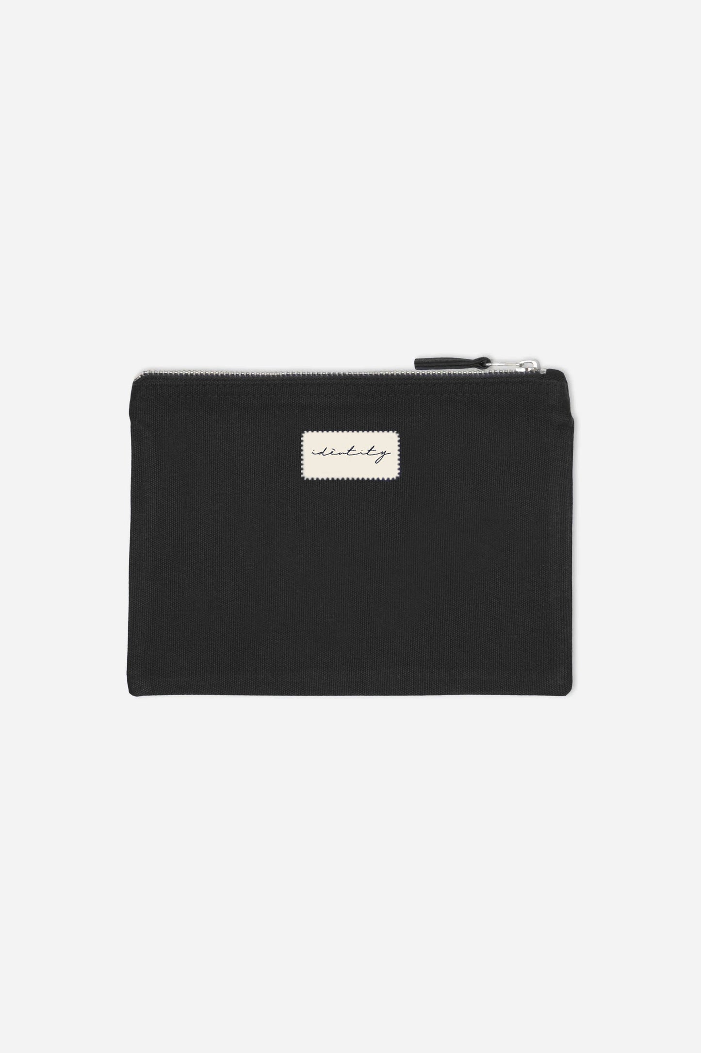 Pouch Bag in Cotone - Nero