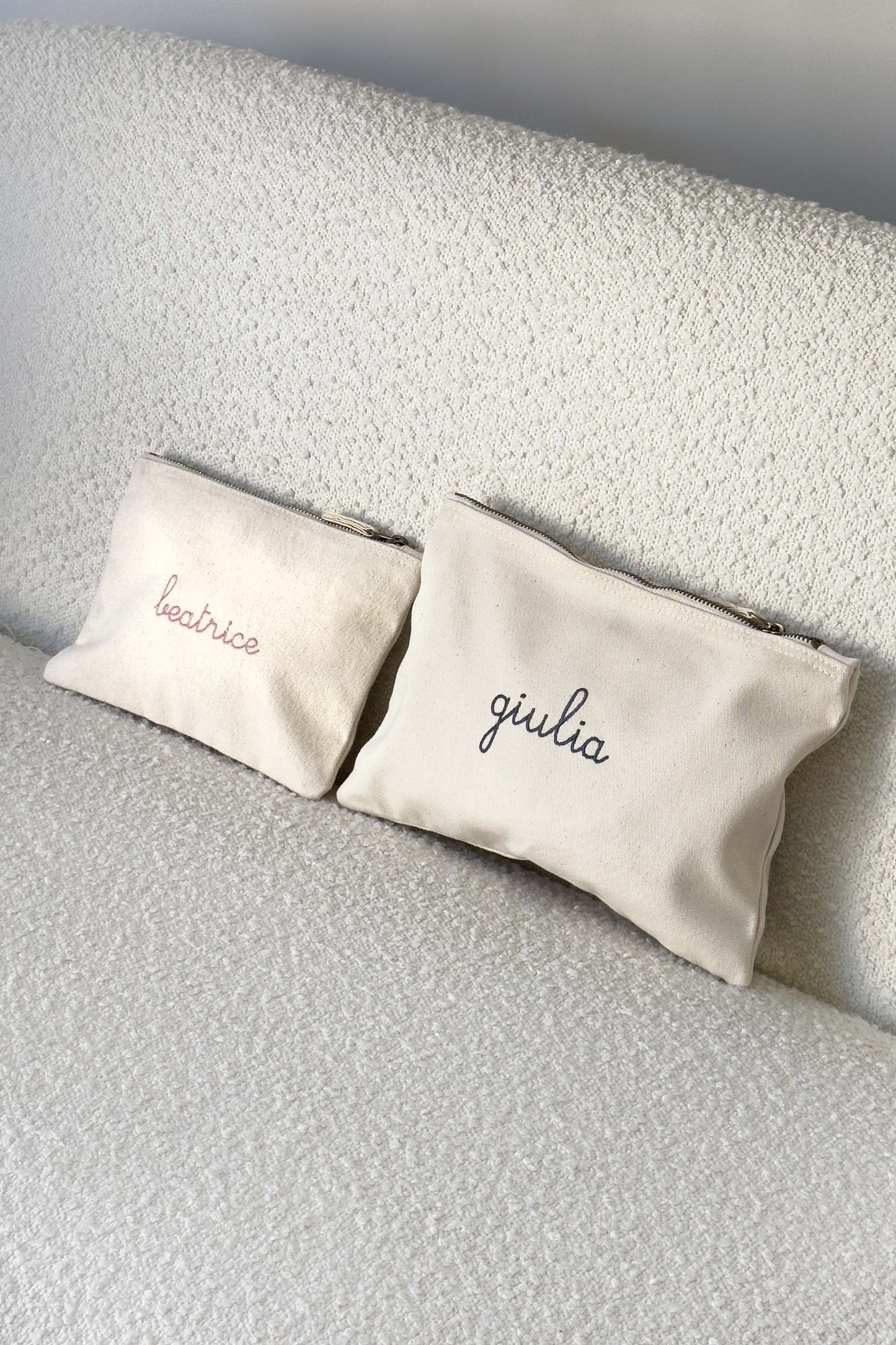 Maxi Pouch Bag in Cotone - Estate Italiana