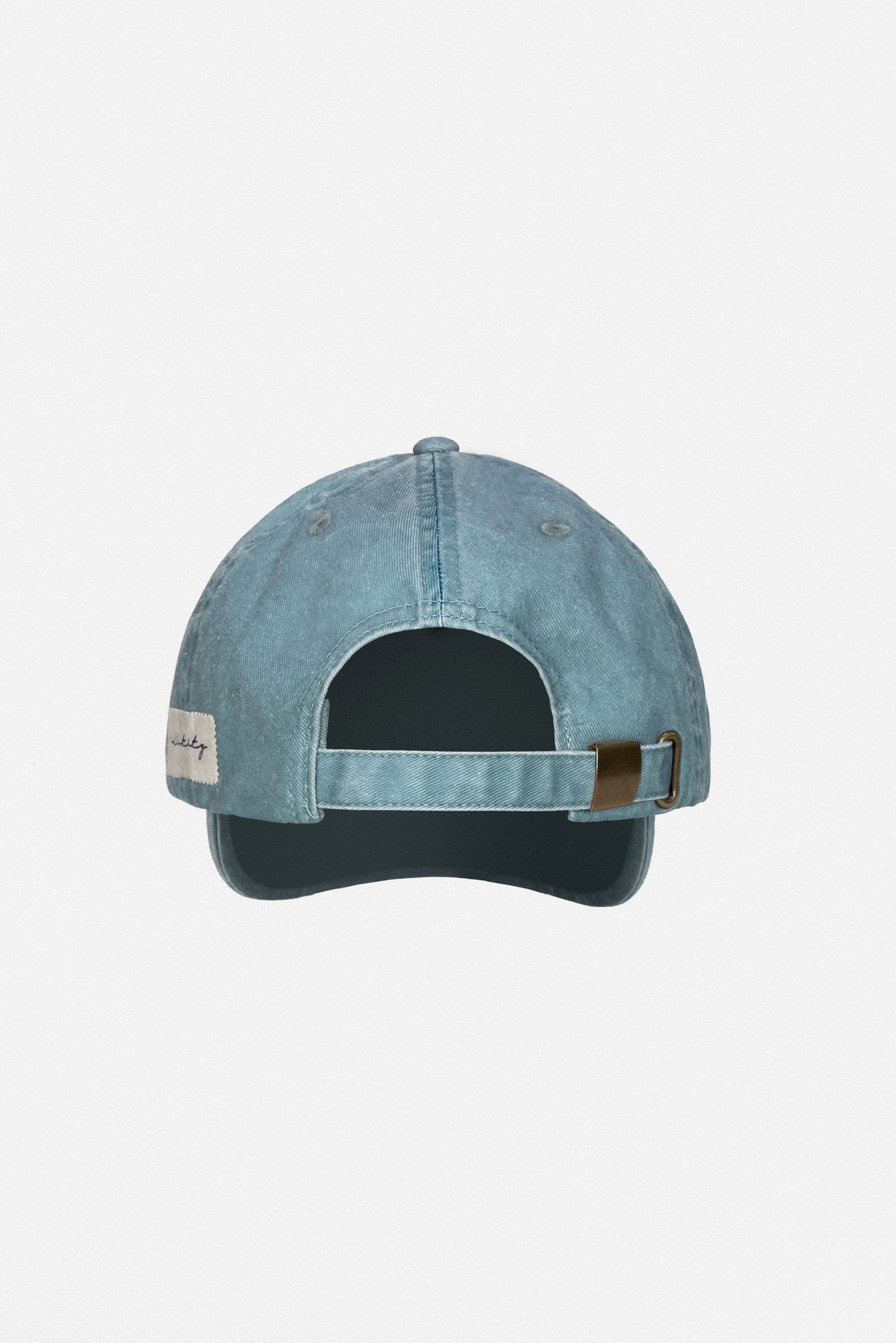 Cappello Baseball in Tela - Denim chiaro