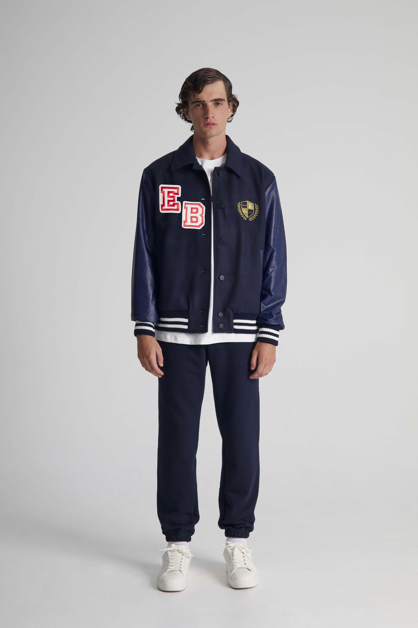 Giacca Varsity - Blu navy