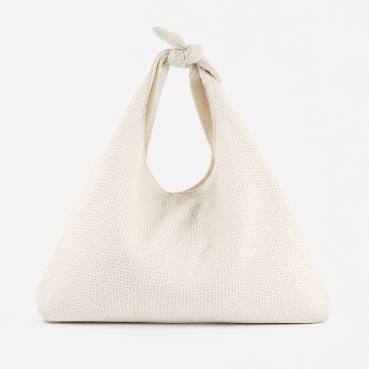 Borsa Nodo in Spugna - Avorio - IDENTITY