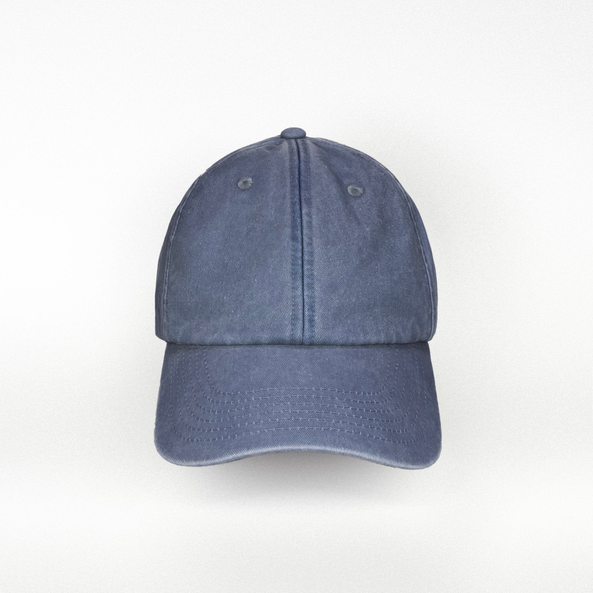 Cappello Baseball in Tela - Denim scuro - IDENTITY