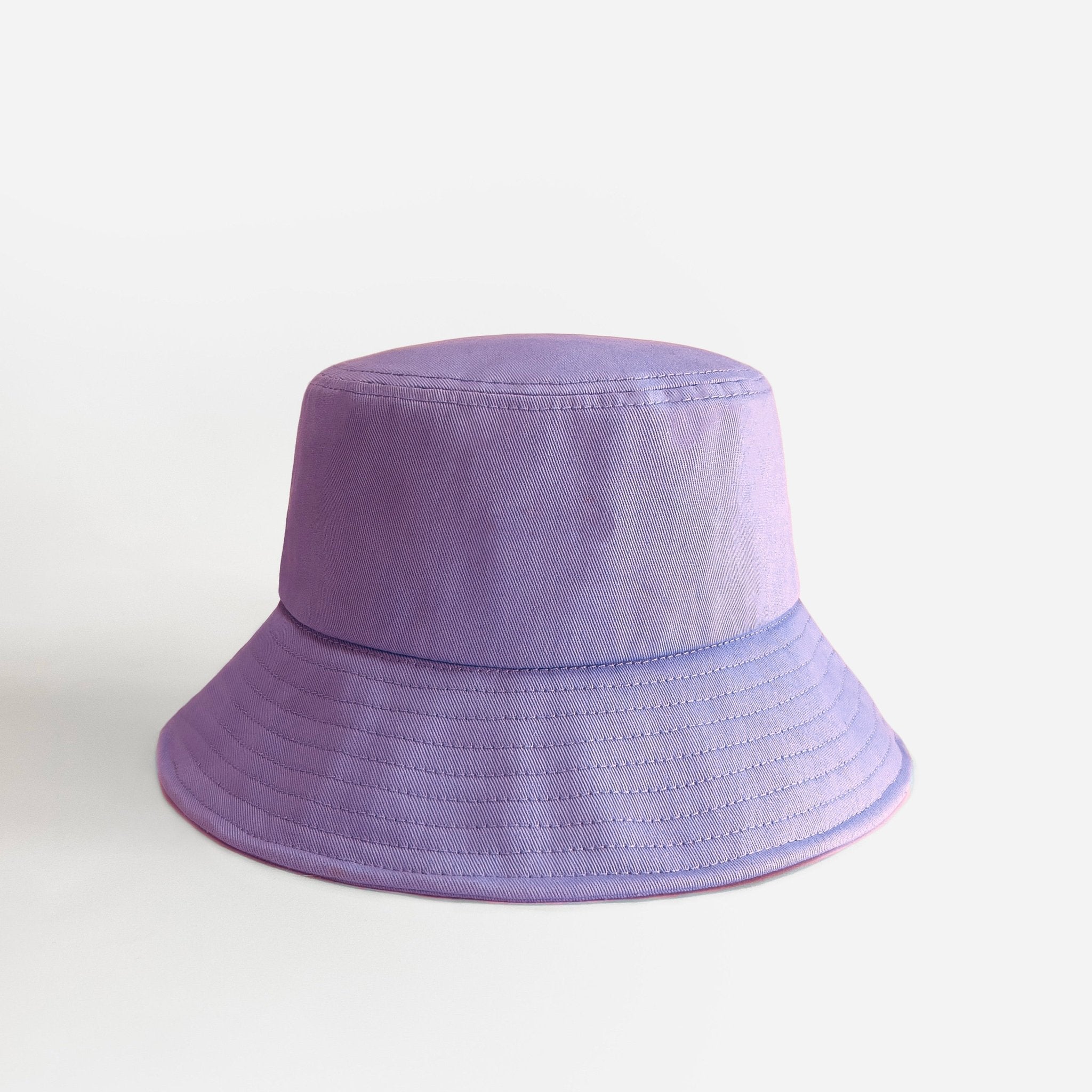 Cappello Bucket in Tela - Lilla - IDENTITY
