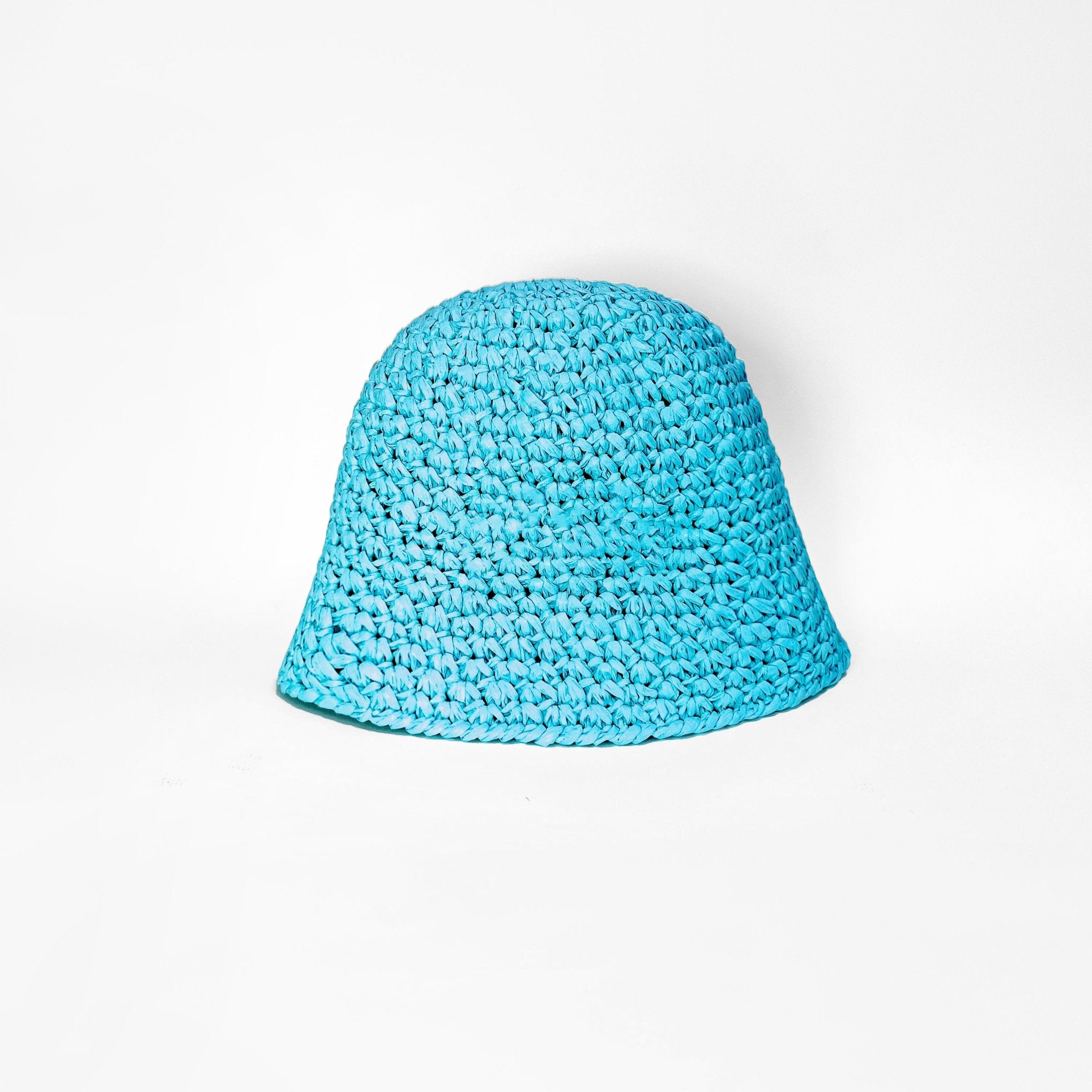 Cappello in Rafia - Azzurro - IDENTITY
