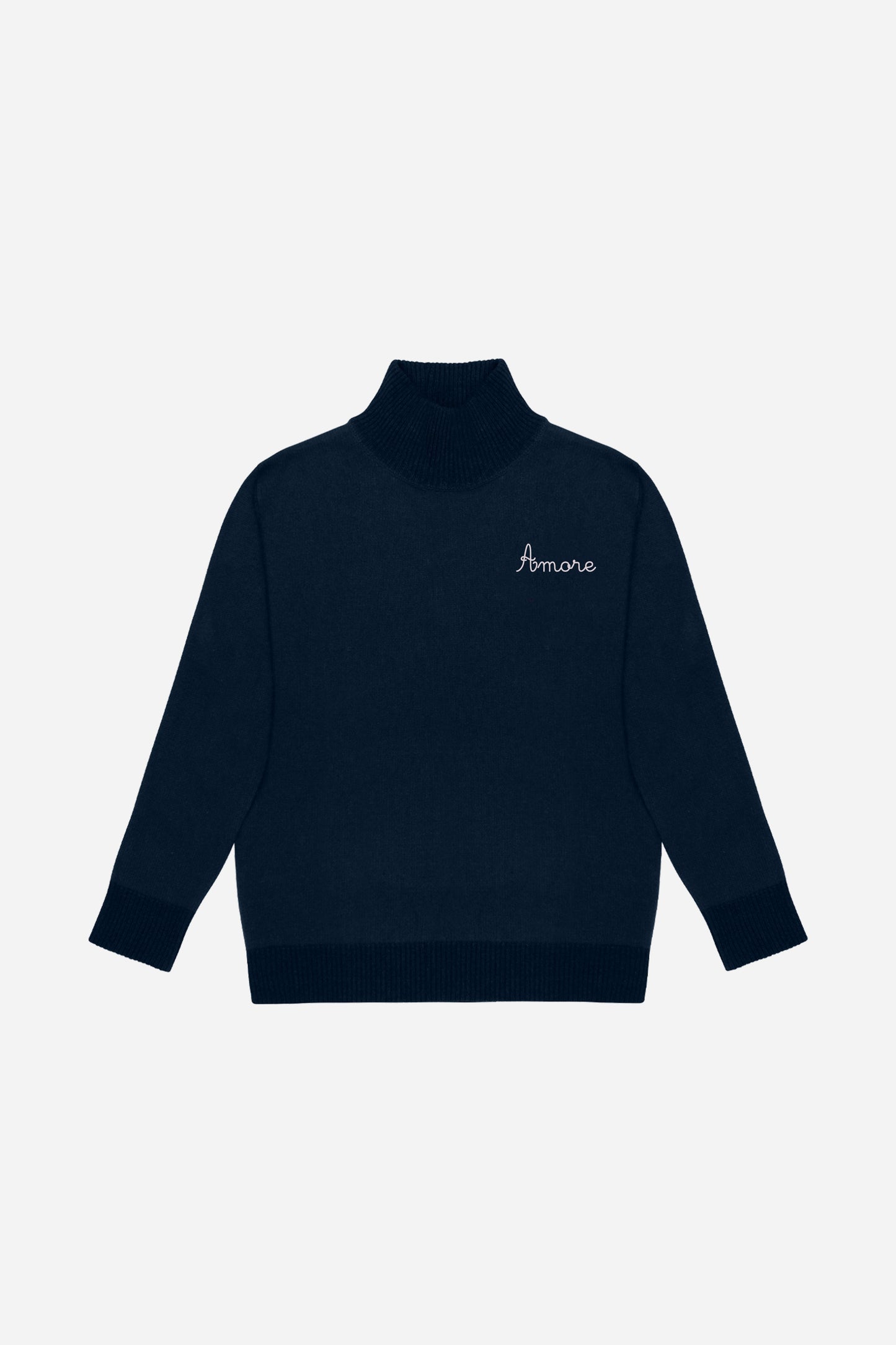 Collo alto in Cashmere - Amore