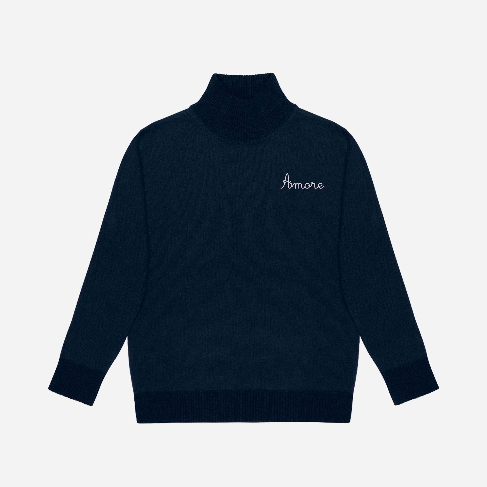 Collo alto in Cashmere - Amore - IDENTITY
