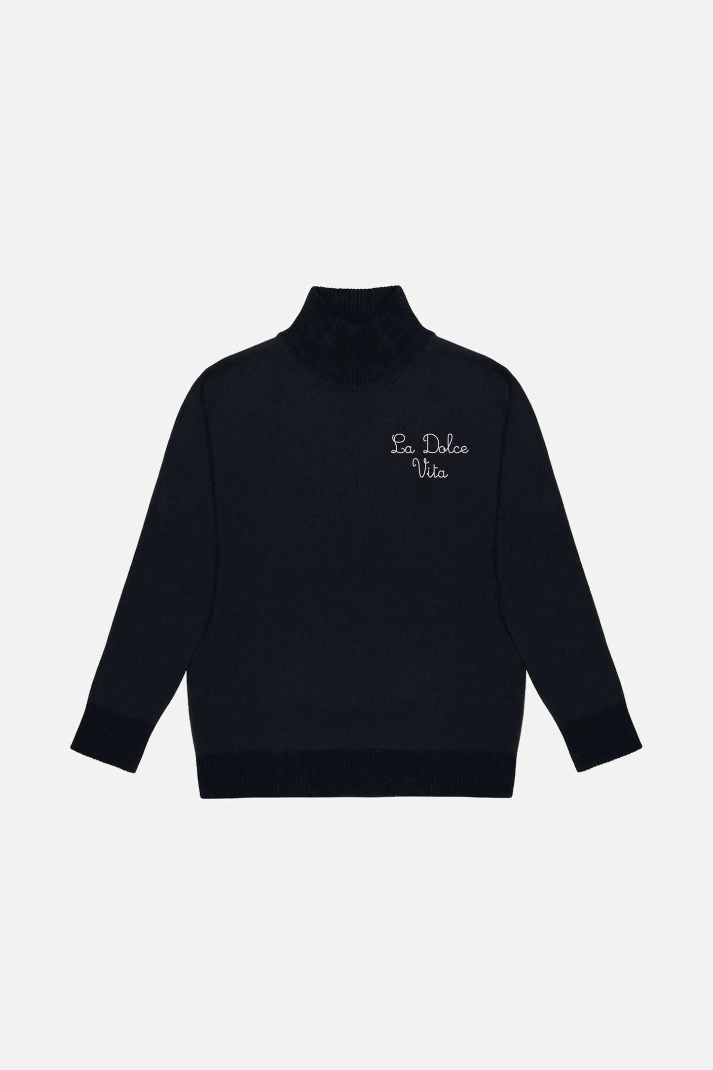 Collo alto in Cashmere - La Dolce Vita