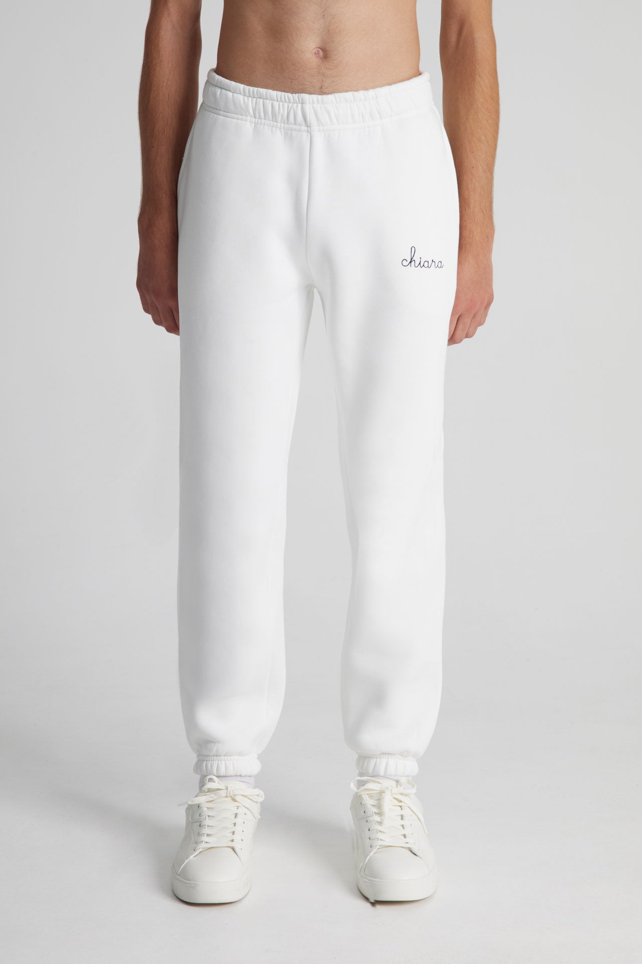 Pantalone Sportivo Pesante - Bianco