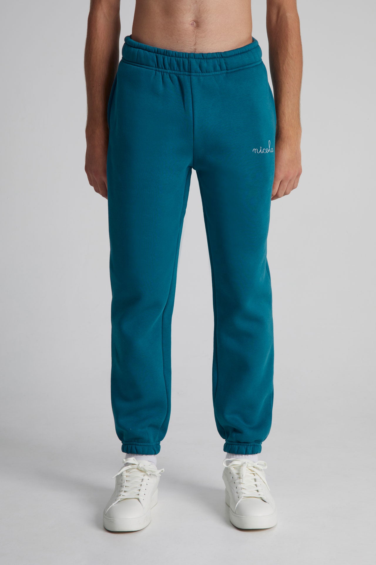 Heavyweight Track Pants - Teal