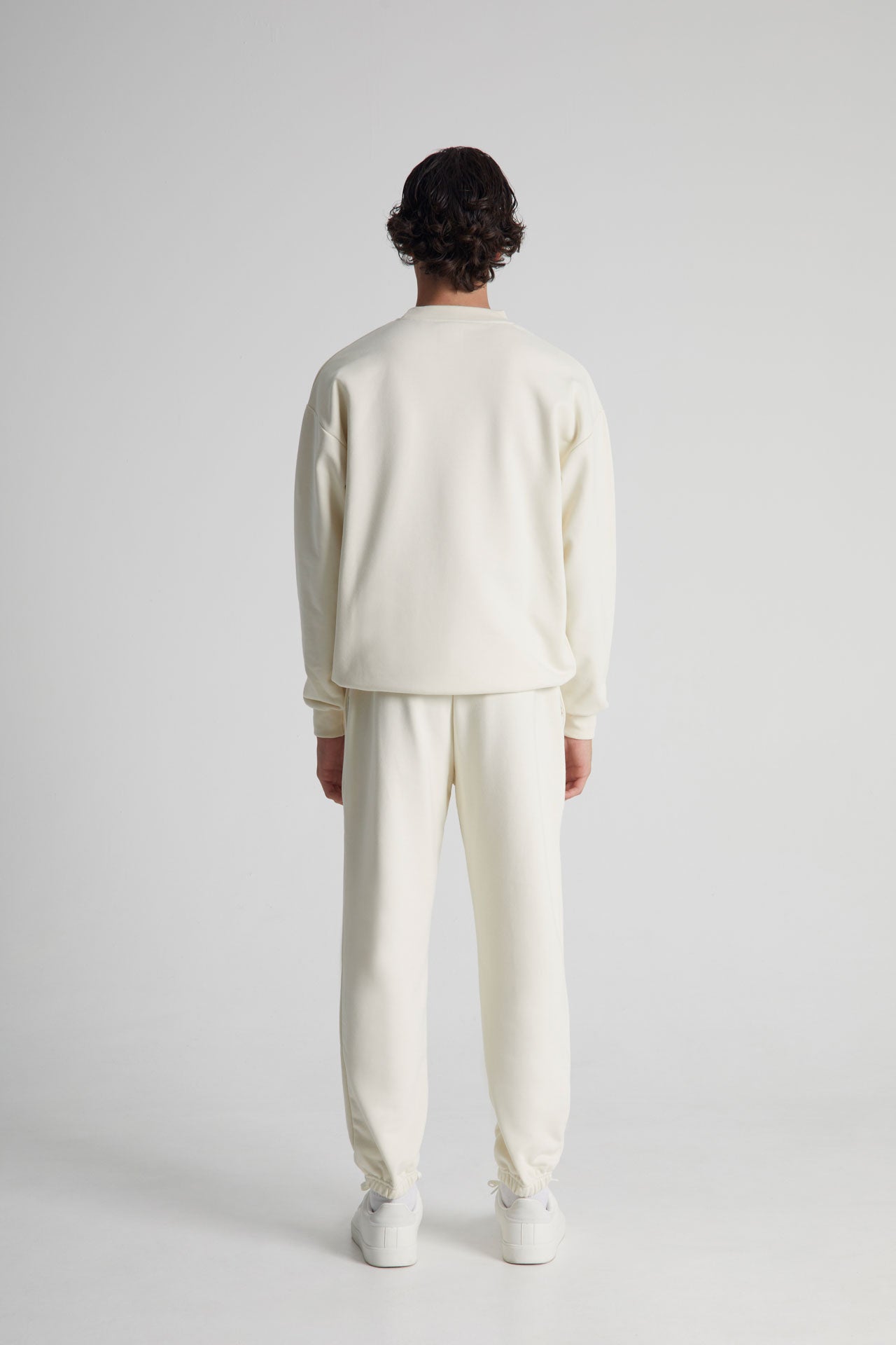 Felpa Girocollo 365 - Crema