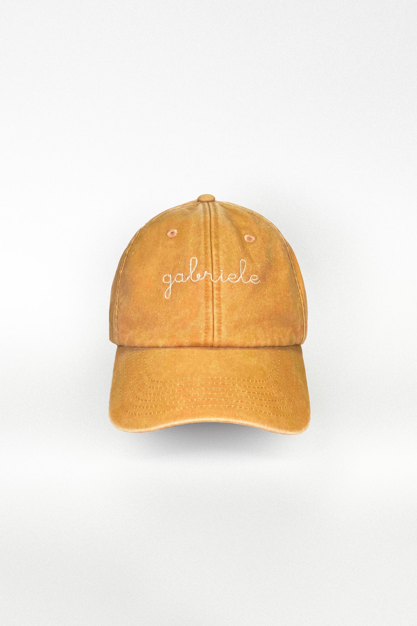 Cappello Baseball in Tela - Senape