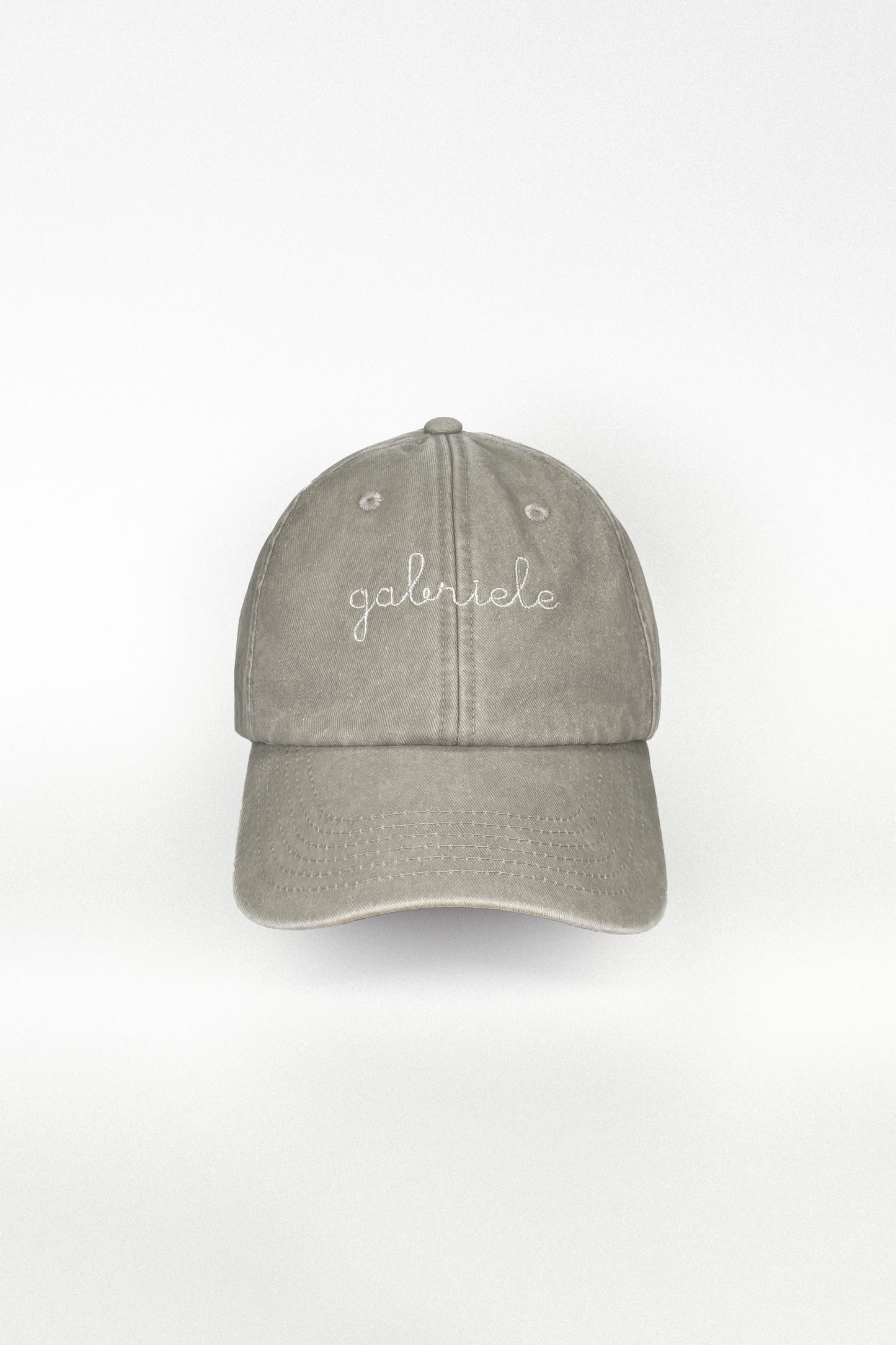 Cappello Baseball in Tela - Grigio