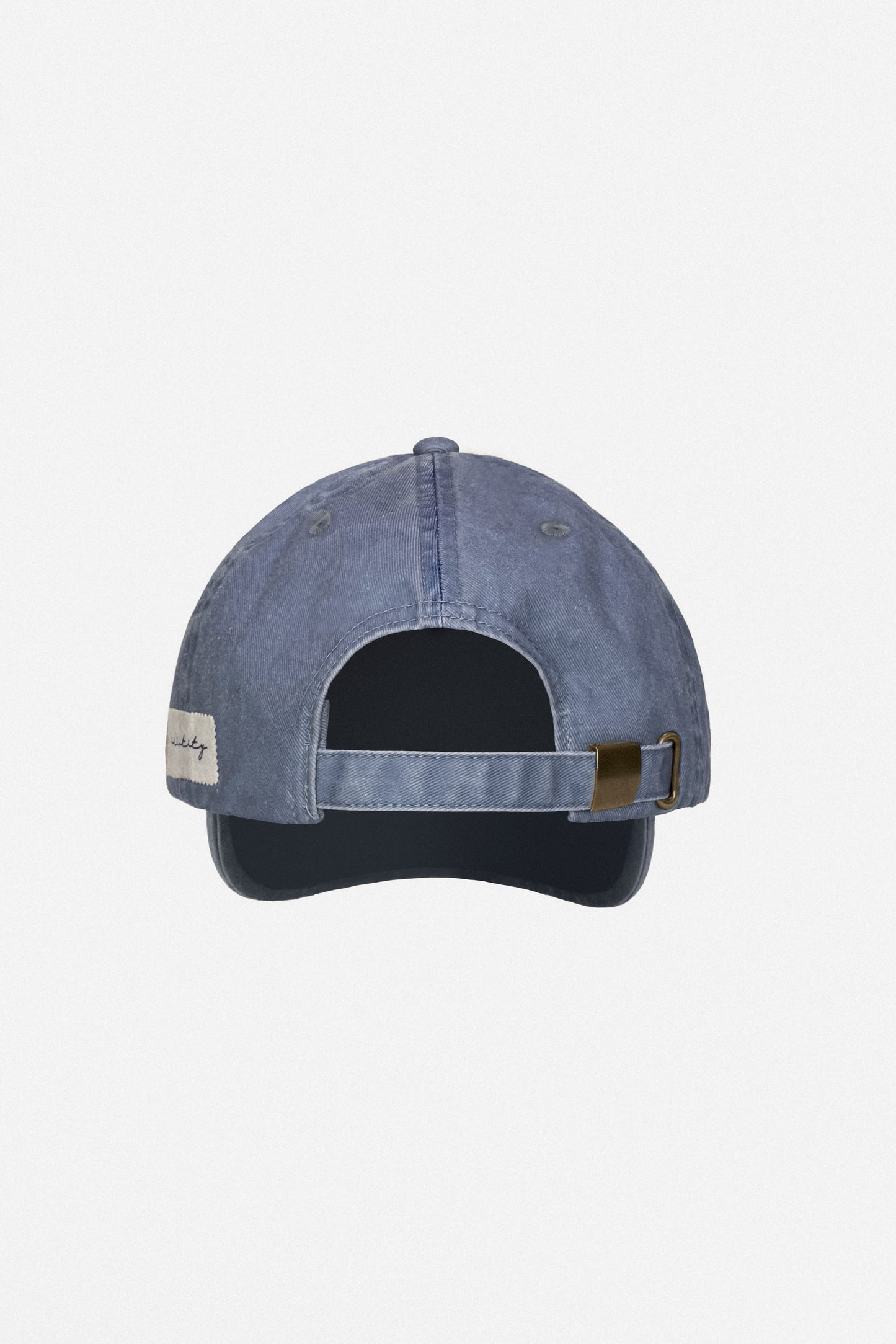 Cappello Baseball in Tela - Denim scuro