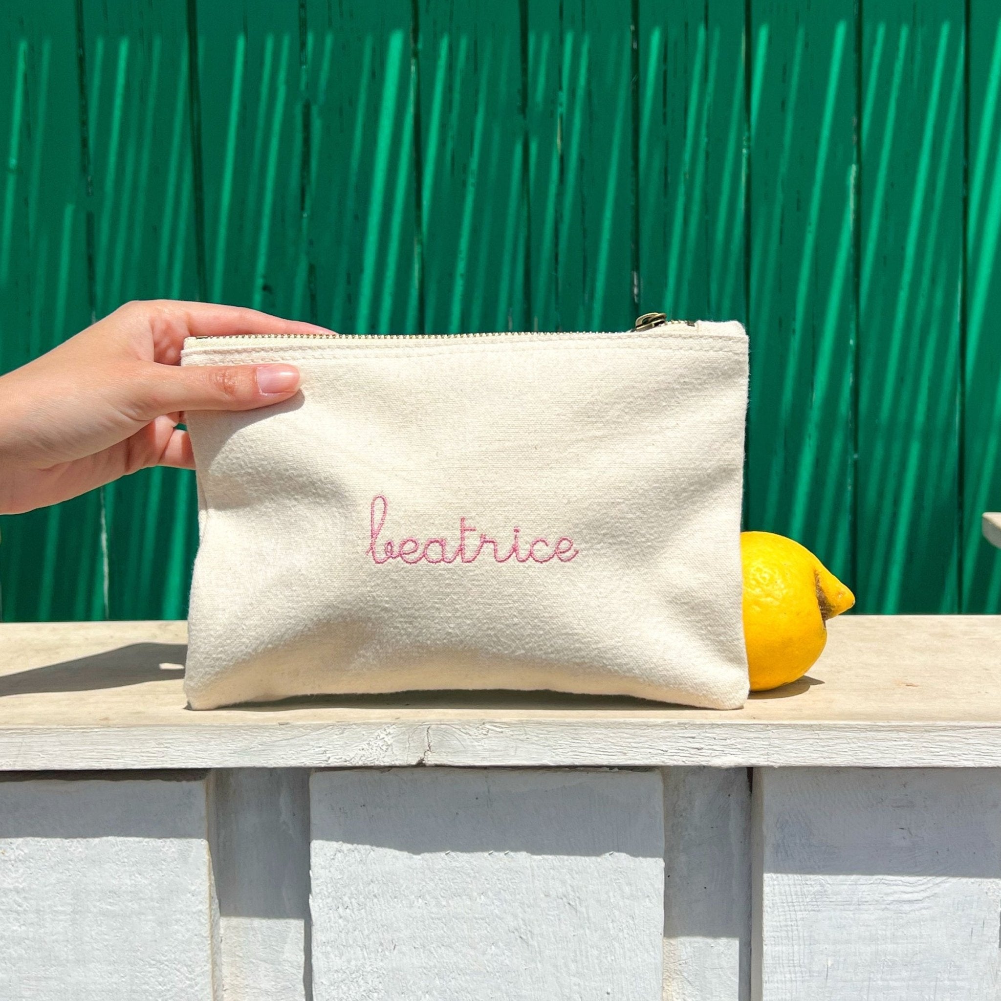 Pouch Bag in Cotone - Naturale - IDENTITY