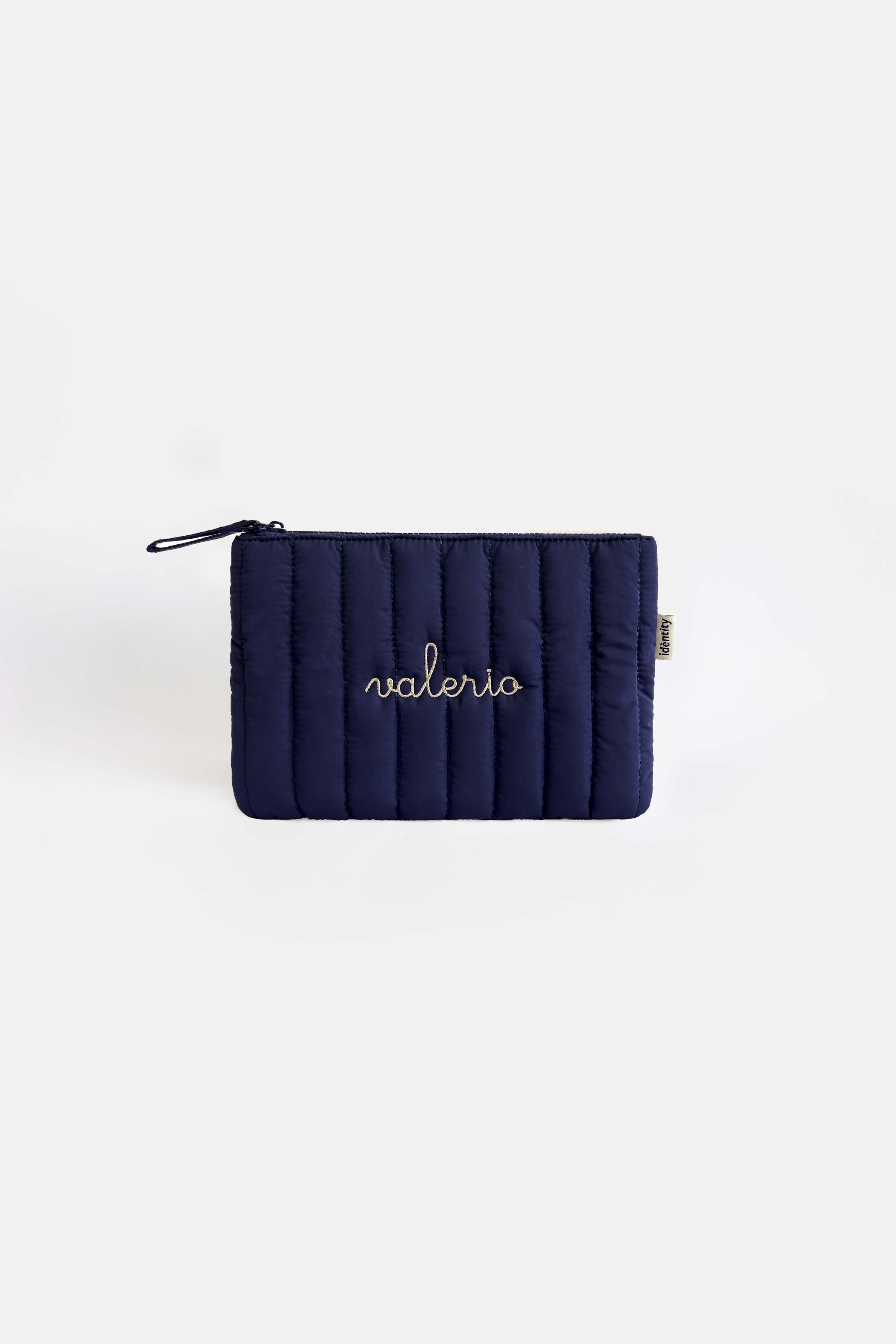 Padded Pouch Bag Navy IDENTITY