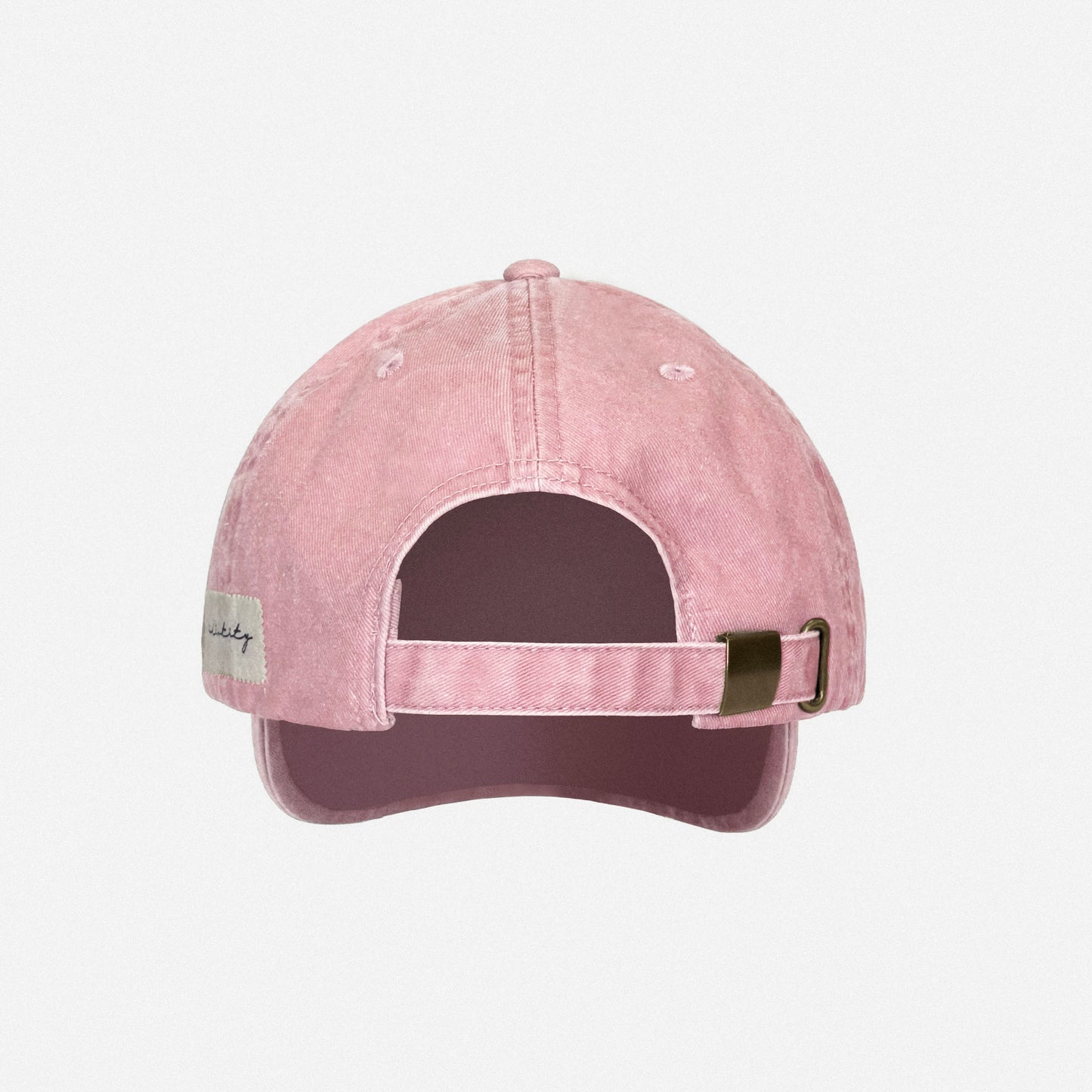 Cappello Baseball in Tela - Rosa