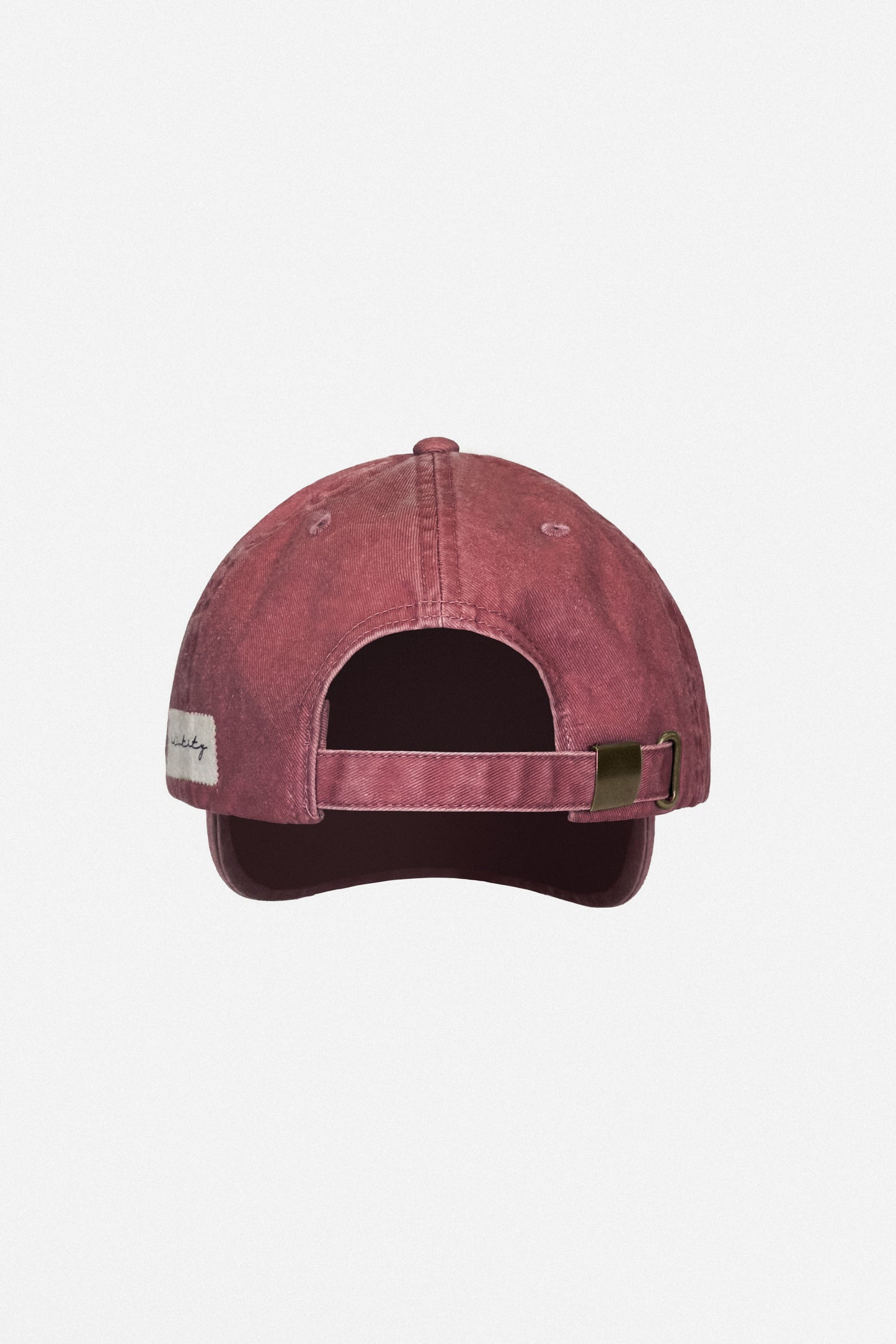 Cappello Baseball in Tela - Rosso