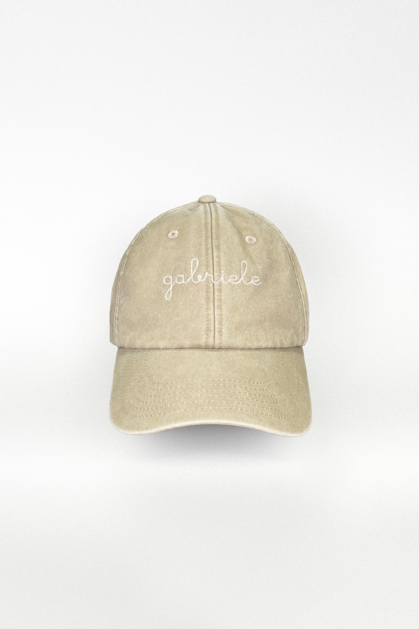 Cappello Baseball in Tela - Sabbia