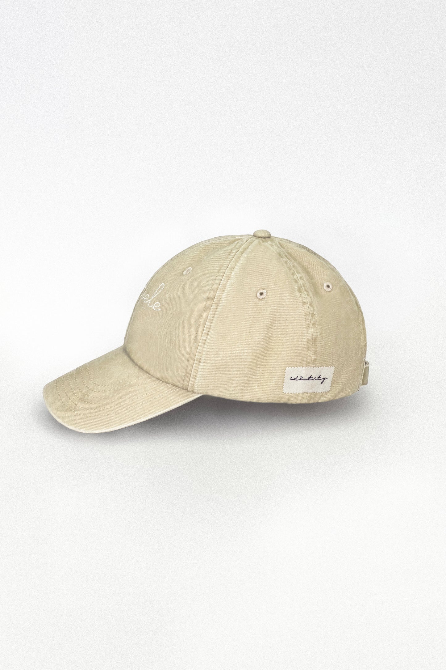 Cappello Baseball in Tela - Sabbia