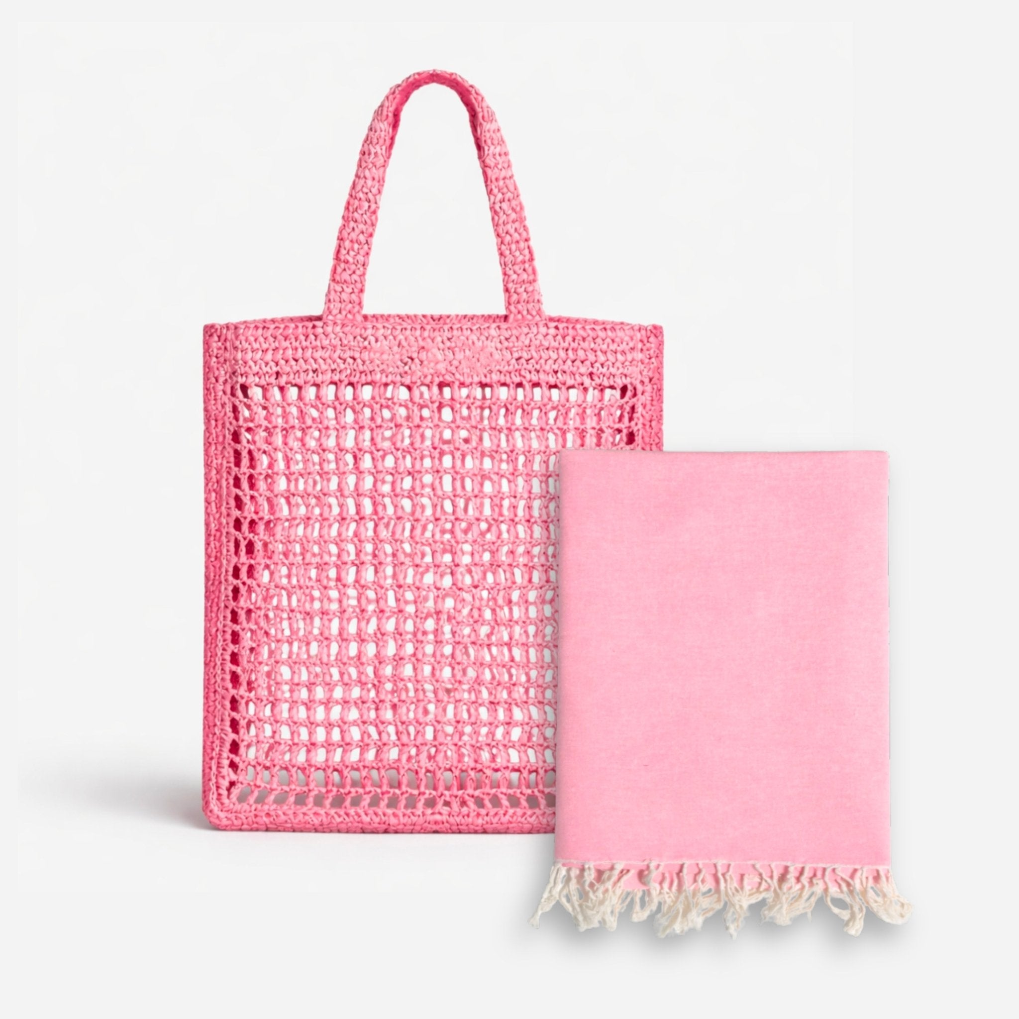Set Rafia + Telo - Rosa - IDENTITY