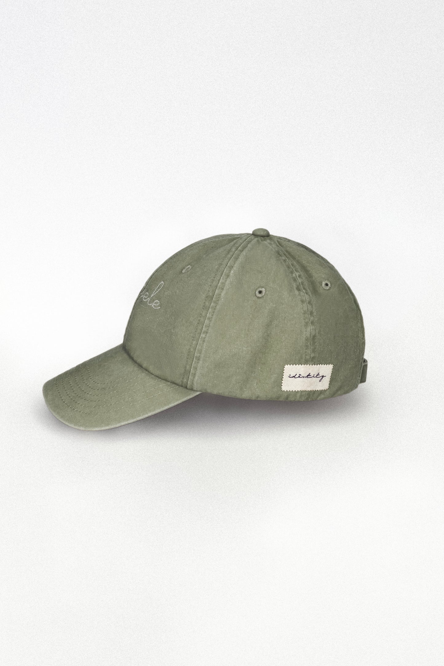 Cappello Baseball in Tela - Verde oliva