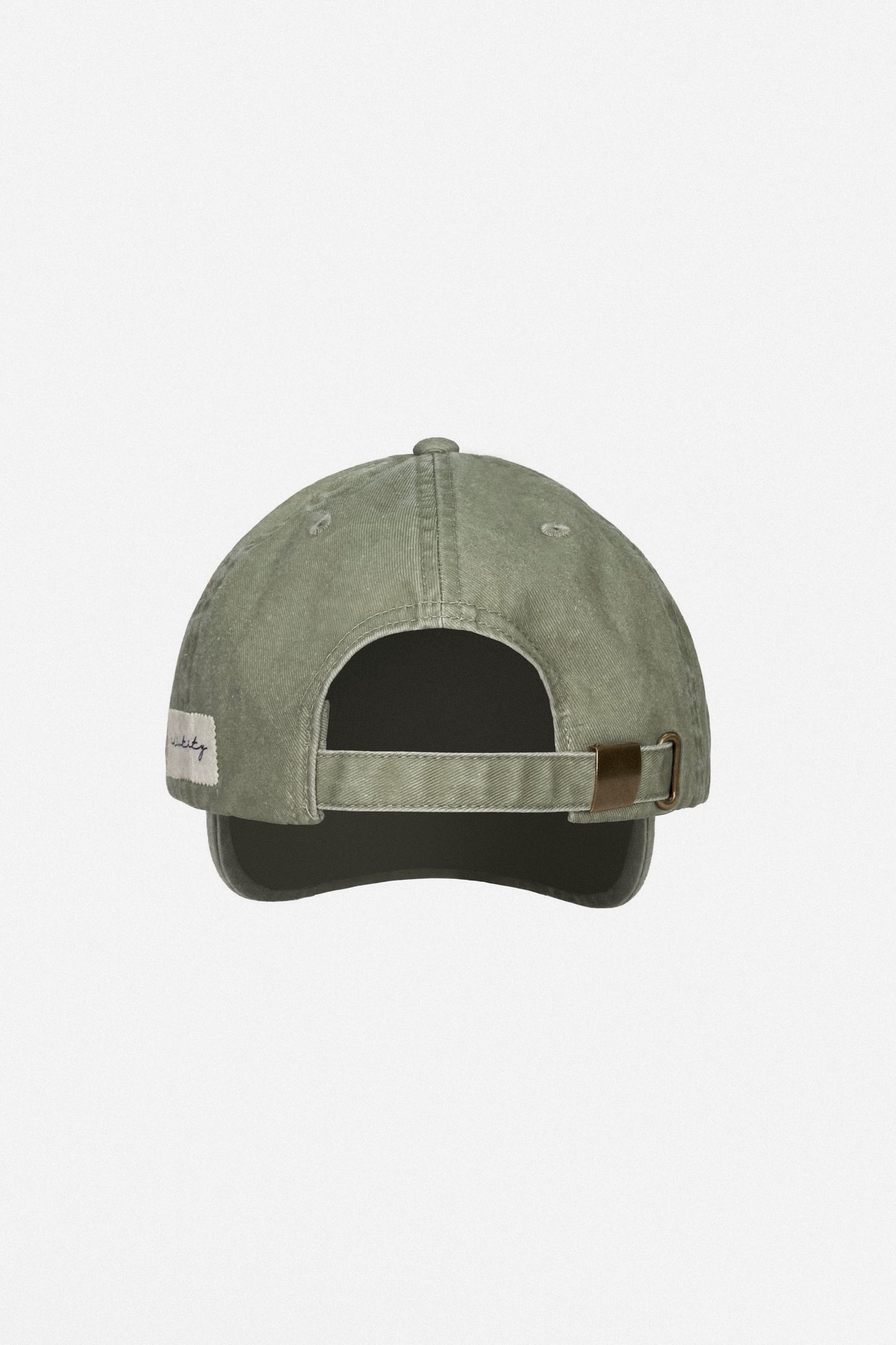 Cappello Baseball in Tela - Verde oliva