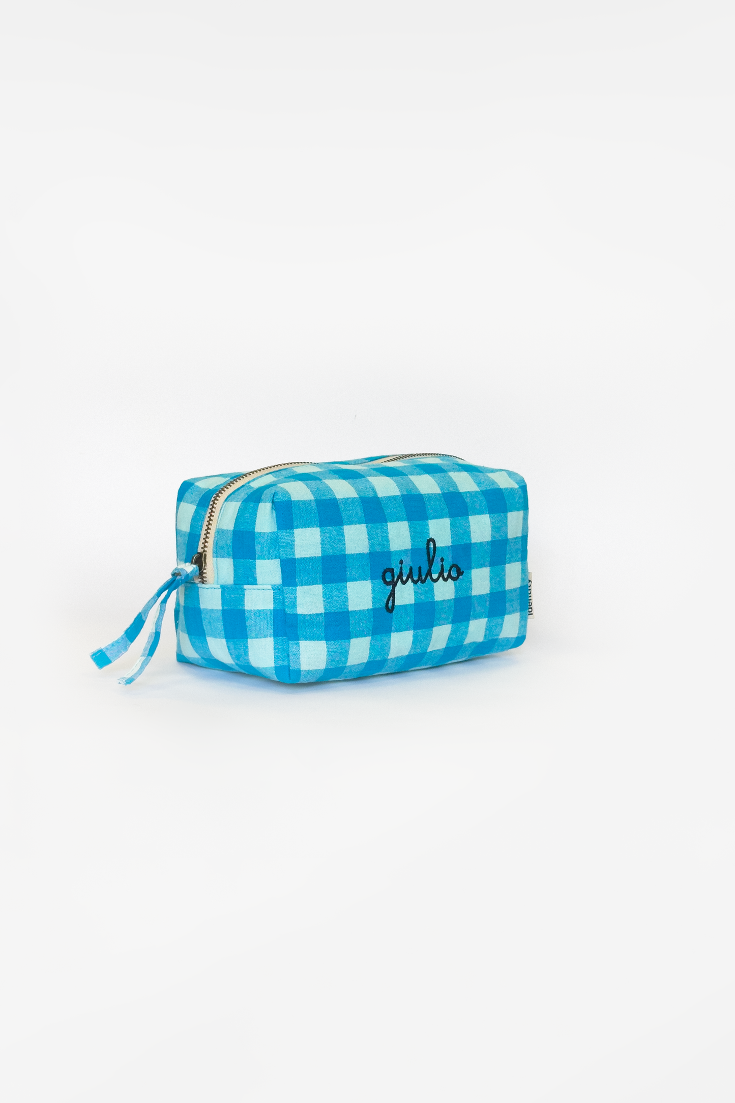 Box Vichy - Azzurro
