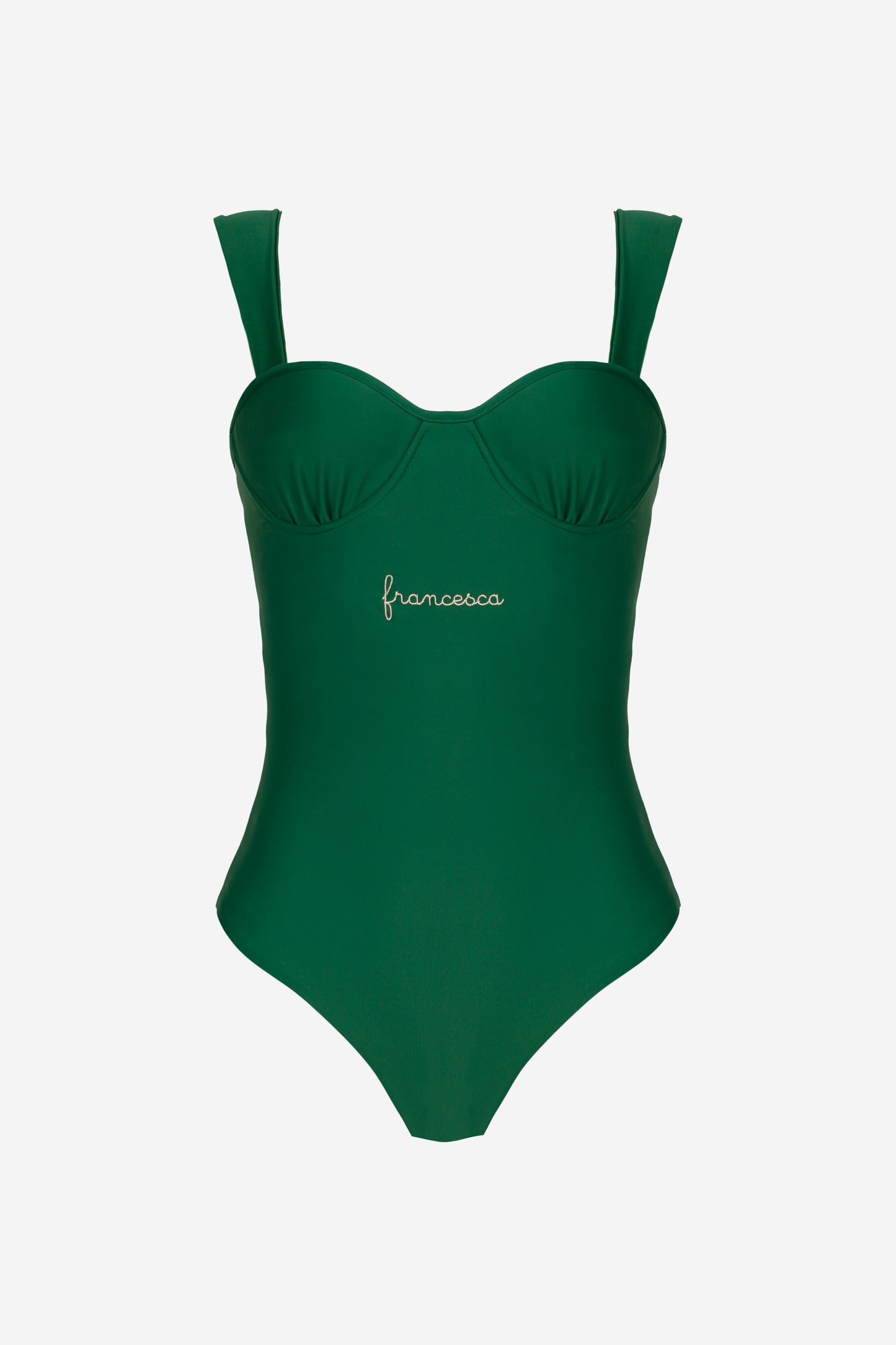 Balconette One Piece - Emerald