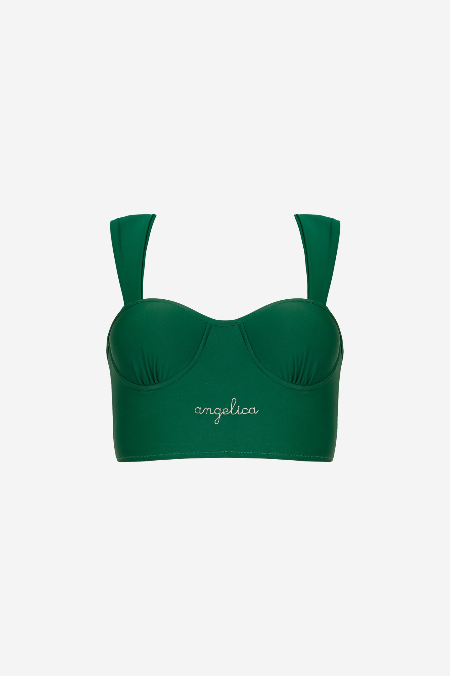 Balconette Bikini Top - Emerald