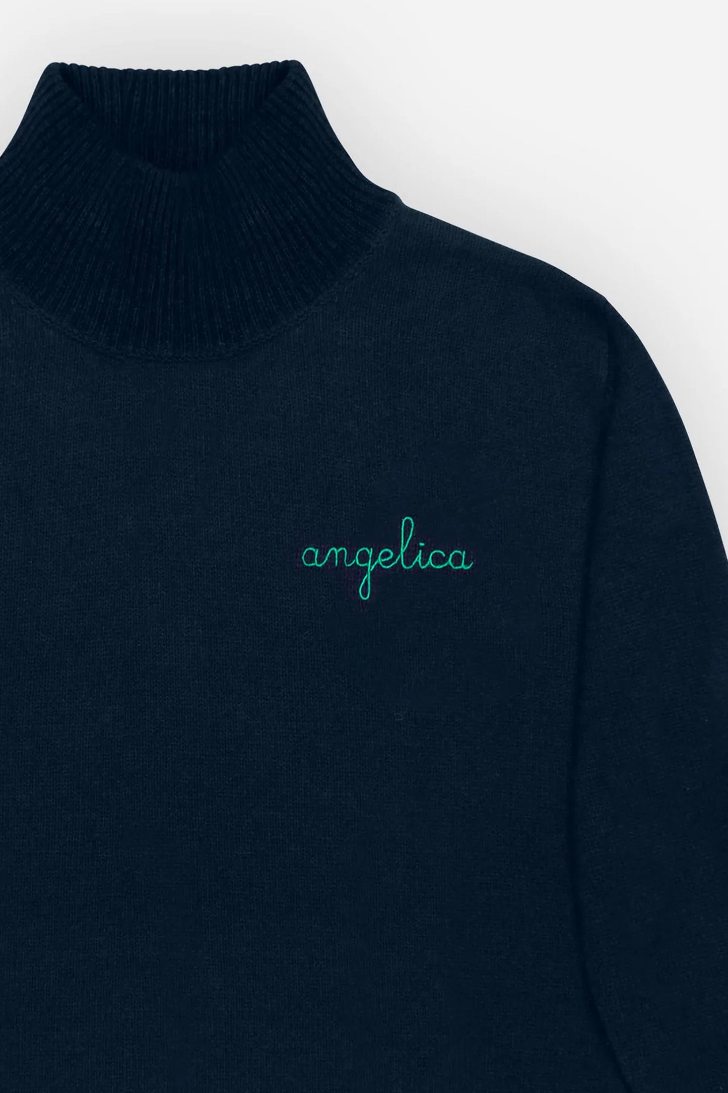 Cornell Turtleneck - Prussia Blue