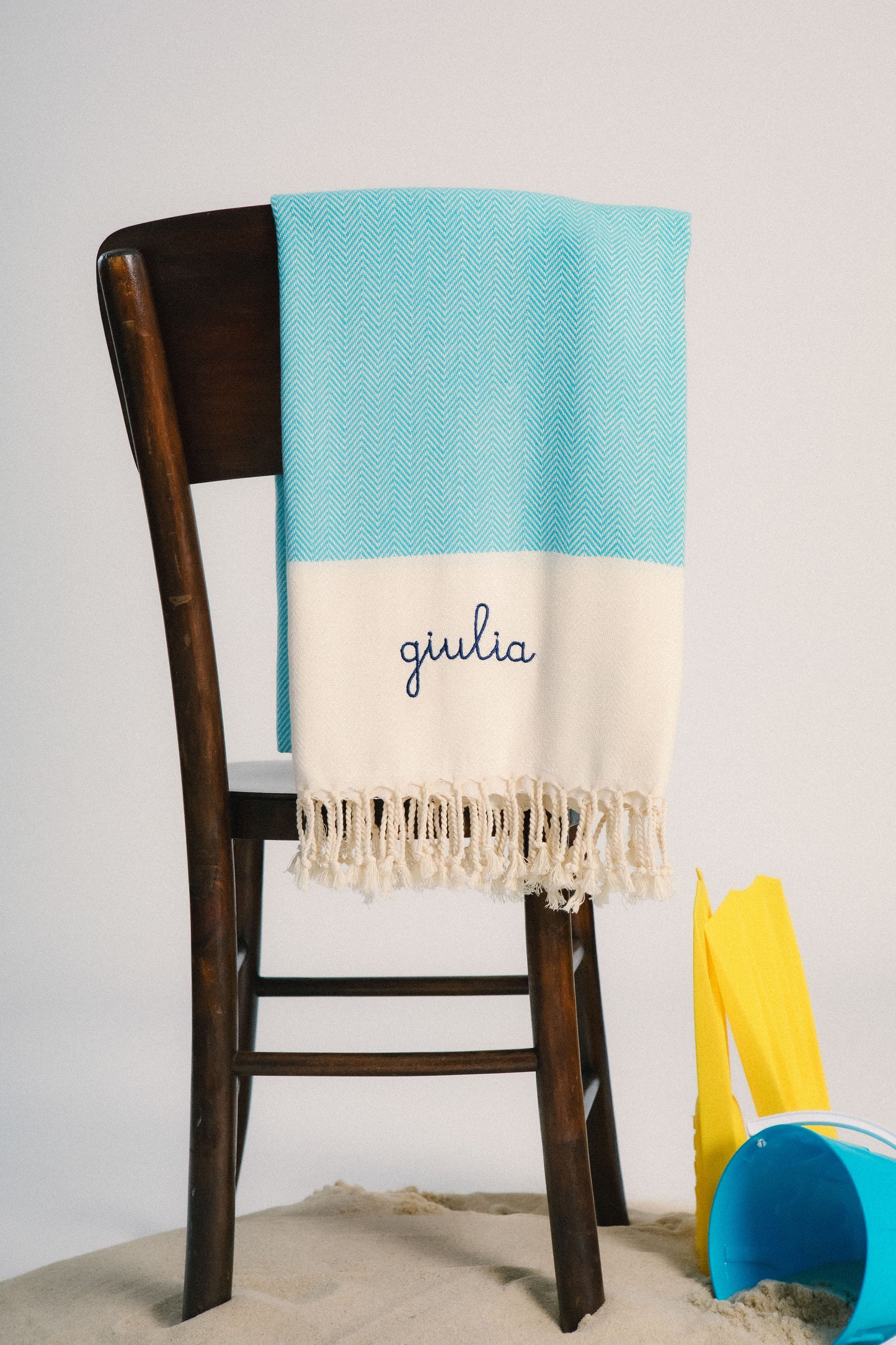 Telo Mare in Cotone - Azzurro