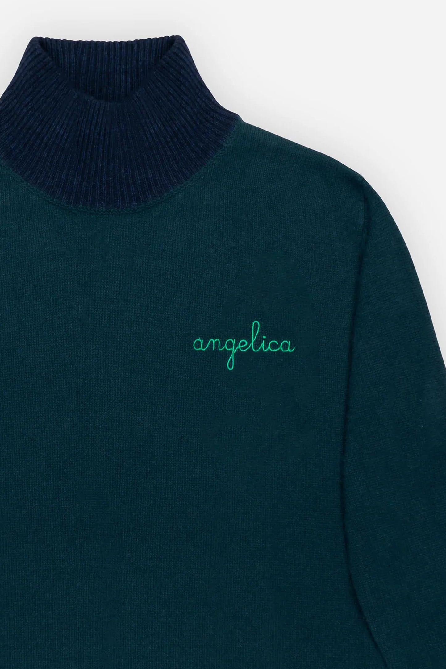 Cornell Turtleneck - Bottle Green