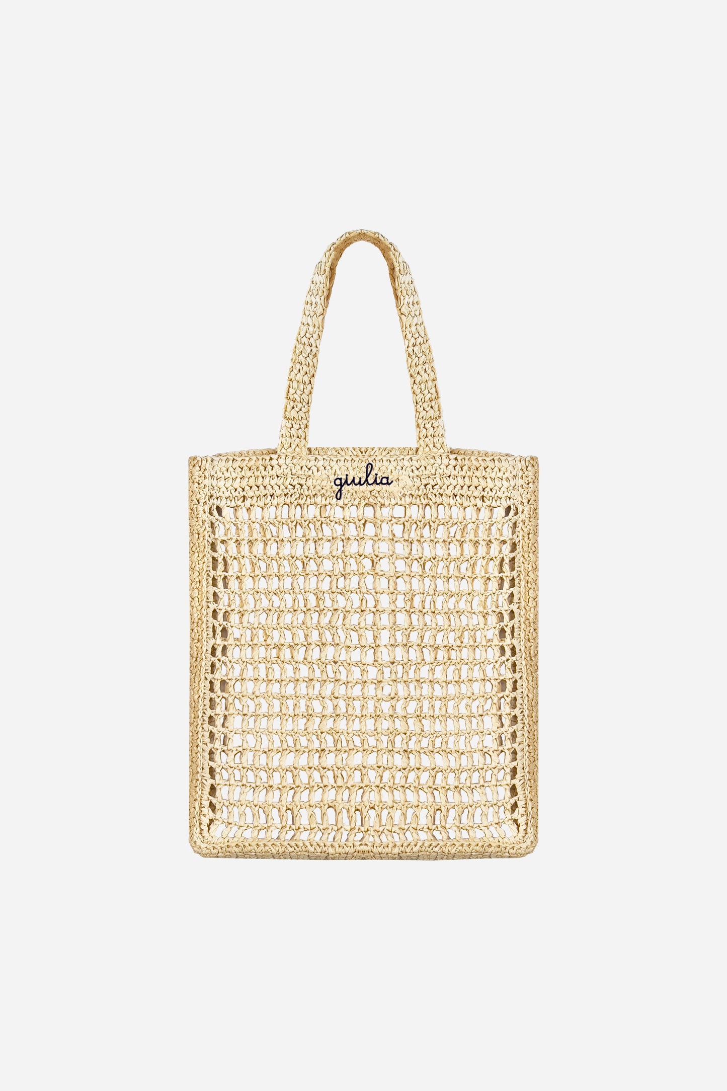 Rafia Tote Bag - Natural
