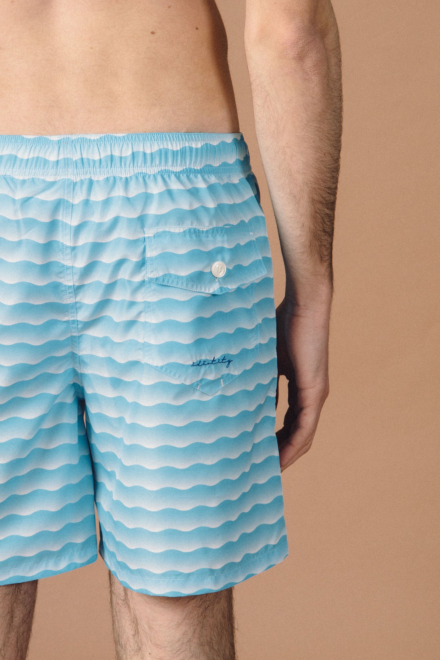 Swim Trunk - Sky Waves