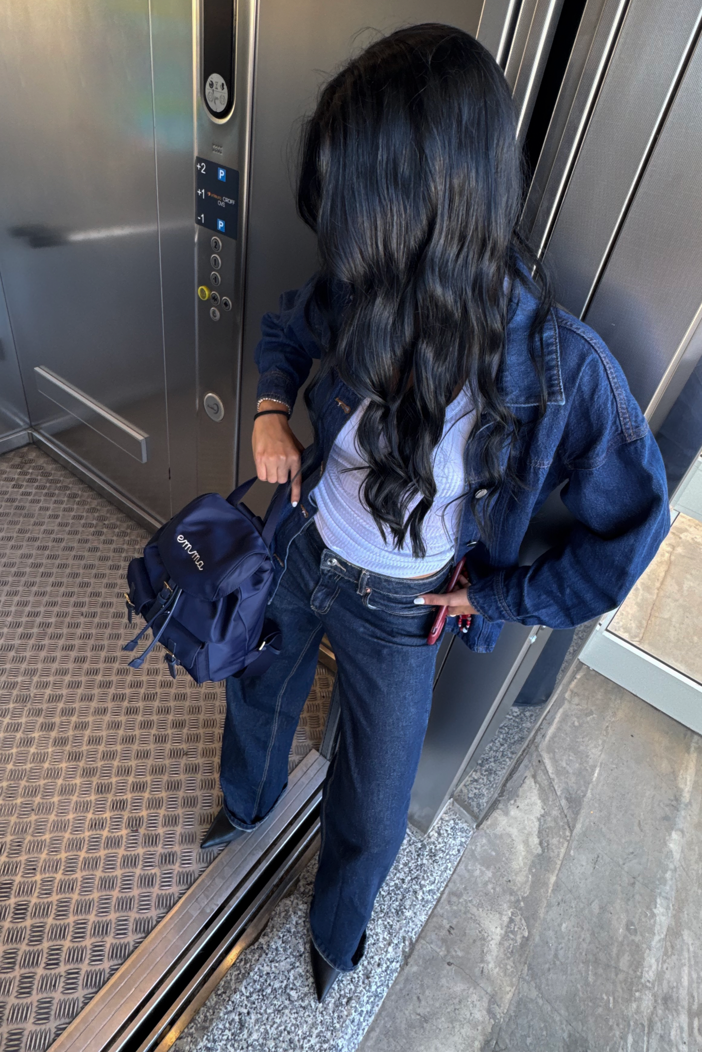 Zaino in Nylon - Blu Navy