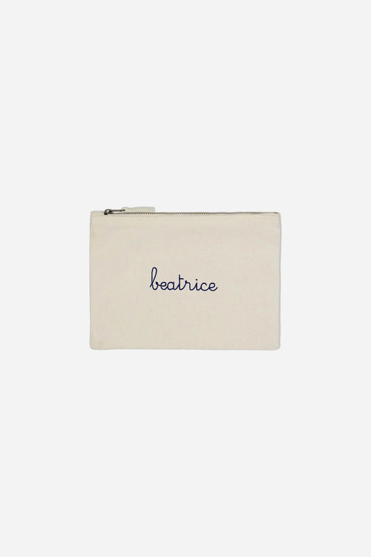 Pouch Bag in Cotone - Naturale