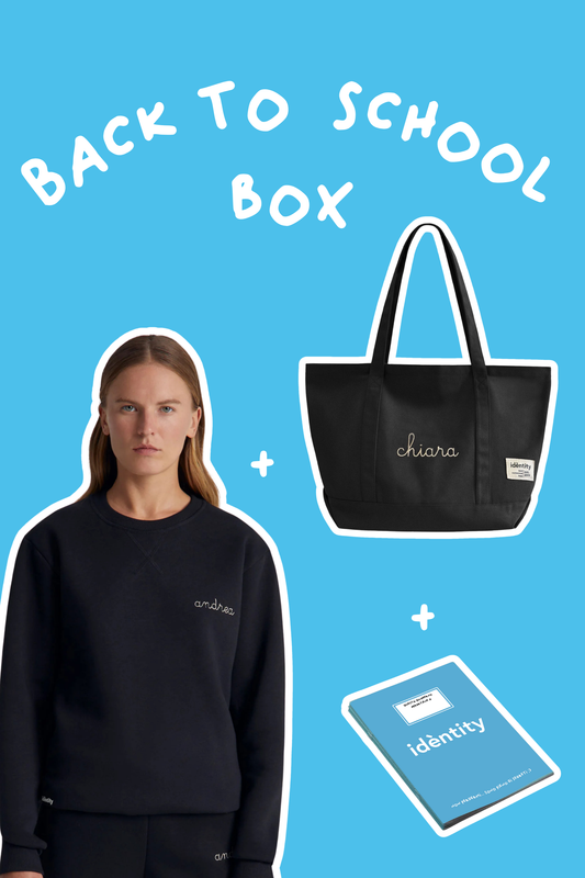 Box Borsa + Felpa - Nero