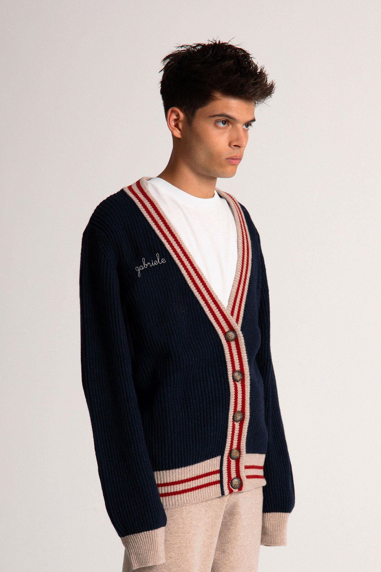 ULTIMA CHANCE - Stanford Cardigan - Prussia Blue