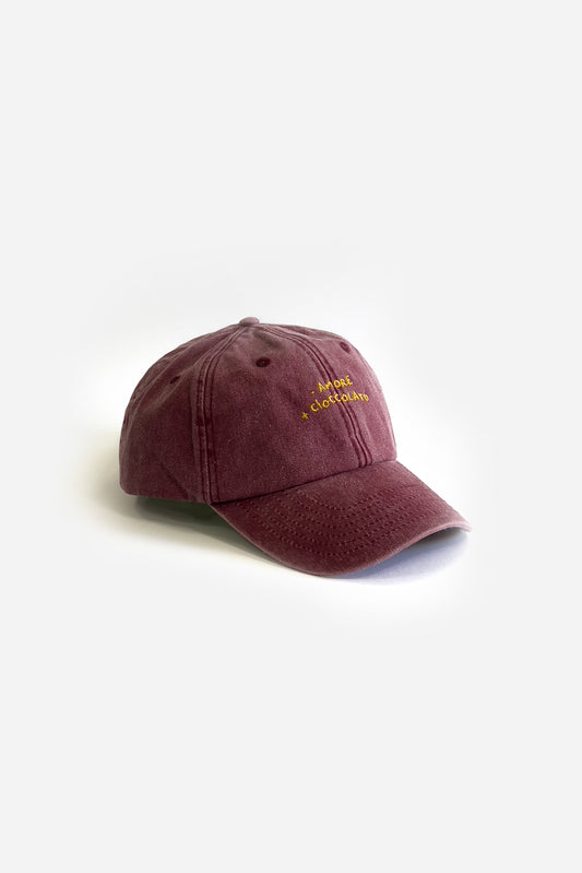 Cappello Baseball in tela - AMORE & CIOCCOLATO