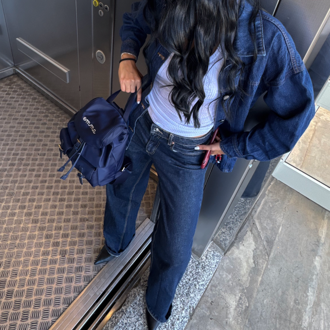 Zaino in Nylon - Blu Navy