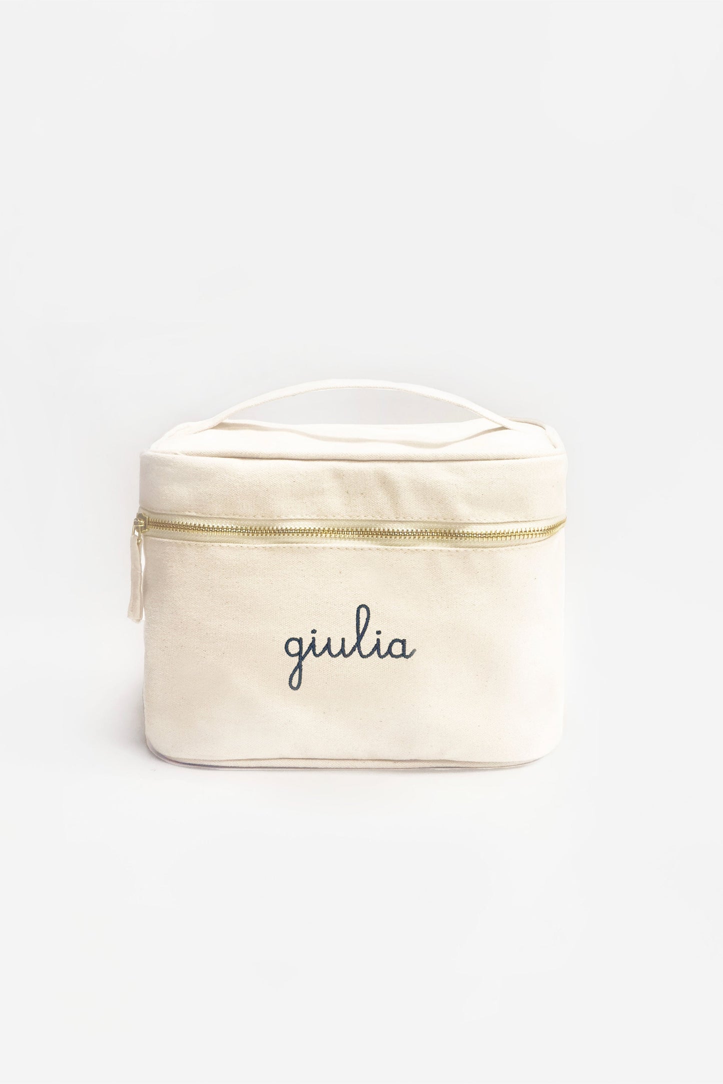 Borsa Vanity in Cotone - Naturale