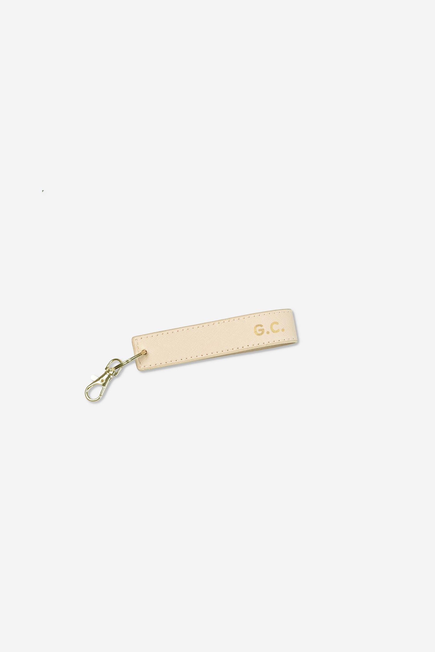 Saffiano Custom Key Chain