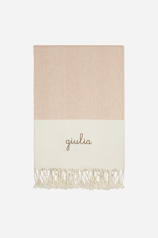 Telo Mare in Cotone - Crema